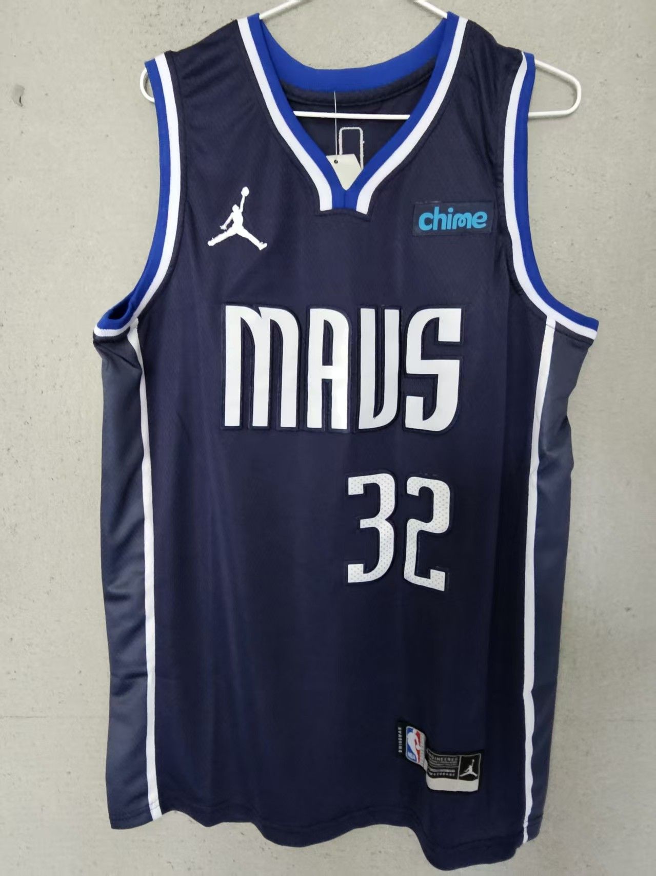 NBA #32 Cooper Flagg Jersey Dallas Mavericks Blue Size US XL / EU 56 / 4 - 1 Thumbnail