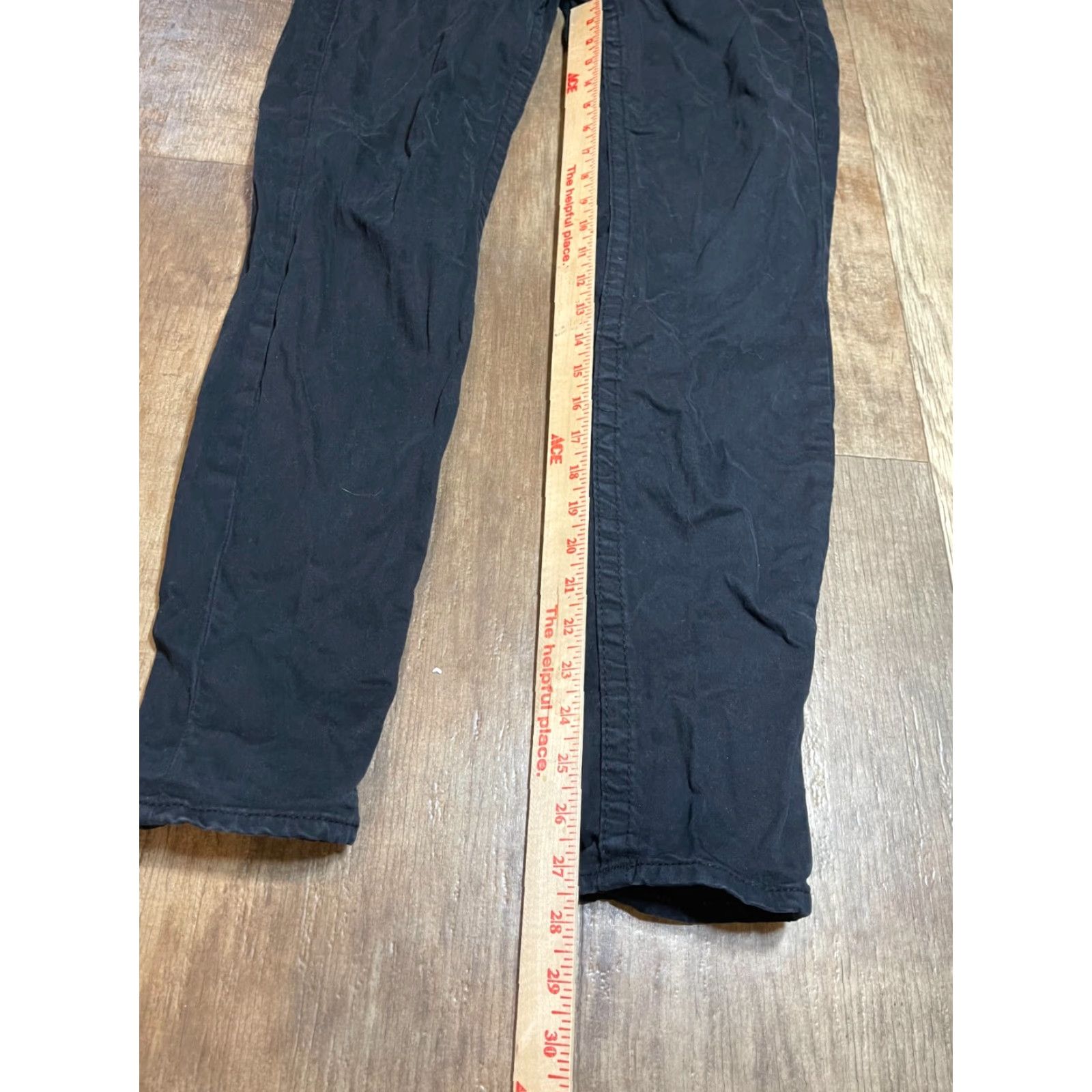 True Religion True Religion Jeans Womens Size 31 Black Pants Regular 5-Pocket Design Straight Women Black Size 24" / US 00 / IT 34 - 2 Thumbnail