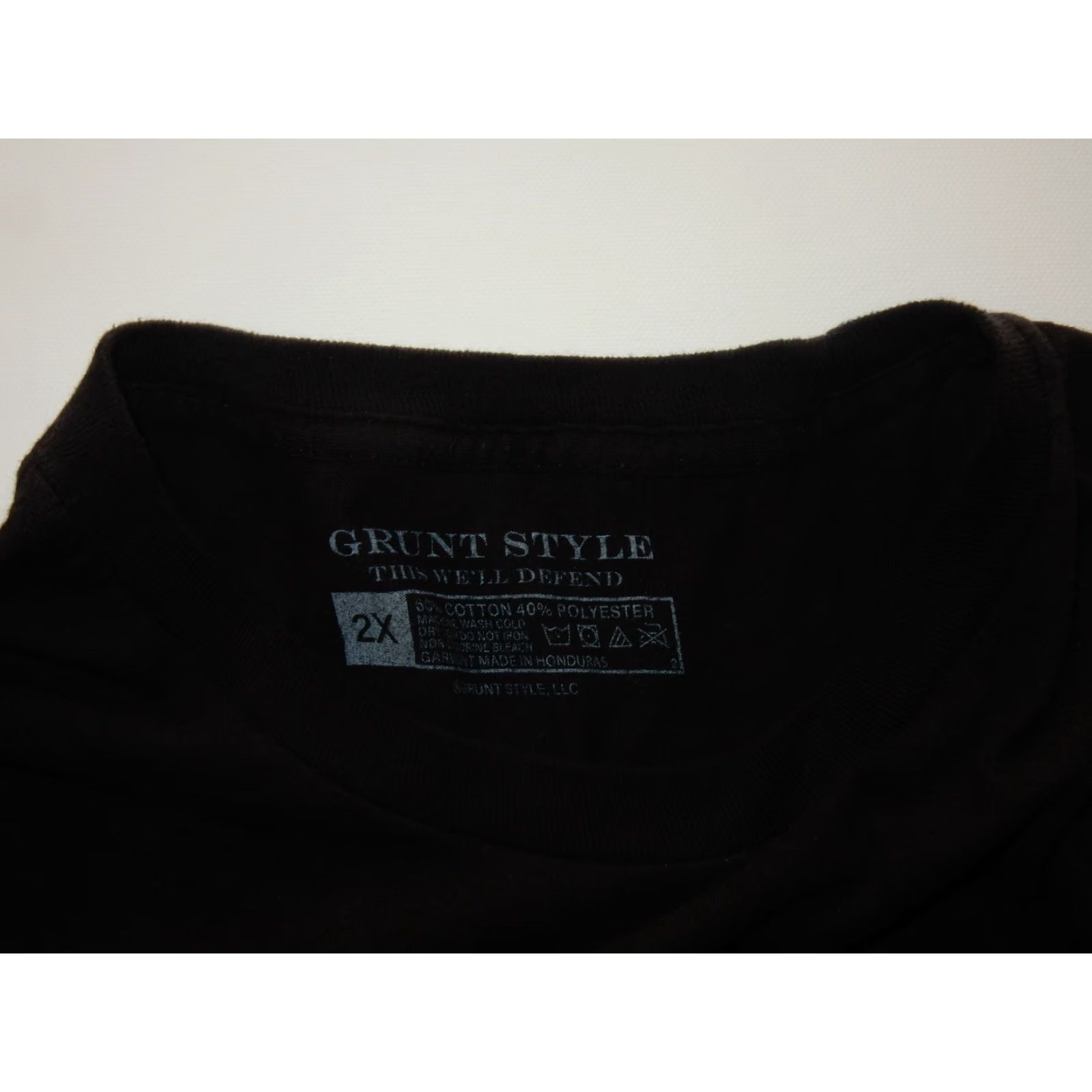 Vintage Grunt Style T-Shirt Black Size 2XL Back That Axe Up Mens Graphic Print Short Sleeve Size US XXL / EU 58 / 5 - 2 Thumbnail