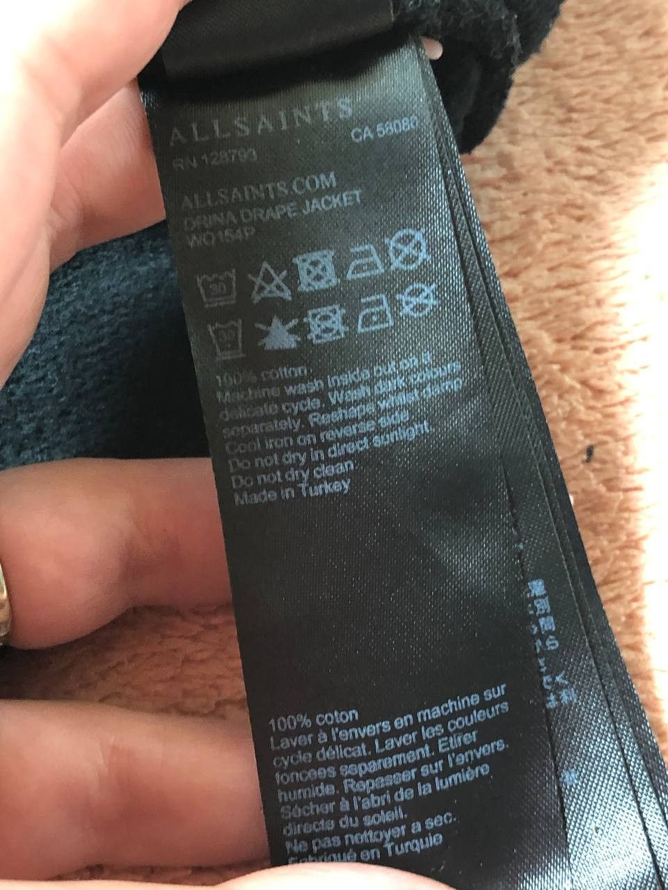 Allsaints × Vintage Vintage Allsaints Sweatshirt Streetwear Avant Garde Size M / US 6-8 / IT 42-44 - 3 Thumbnail