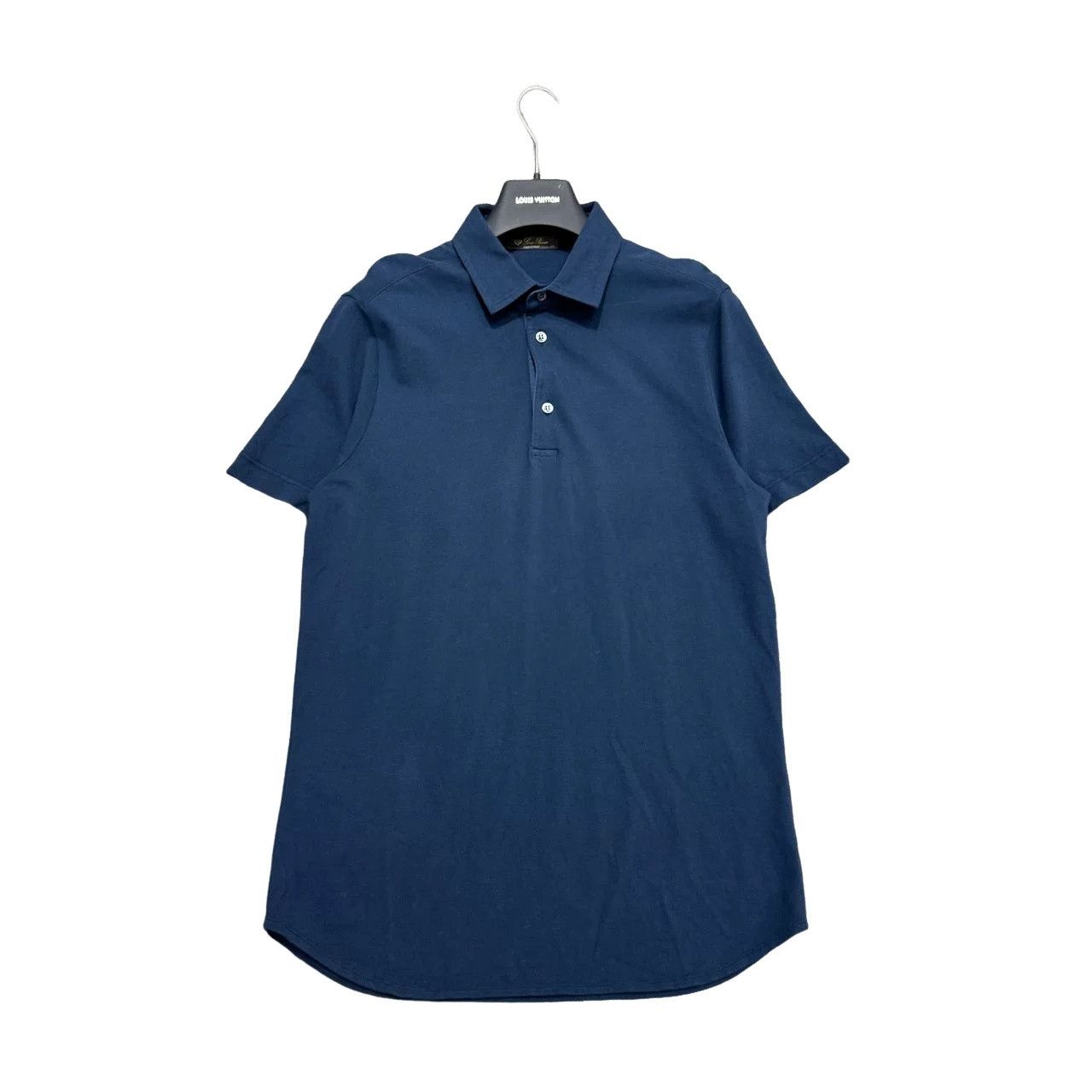 Loro Piana Loro Piana Solid Polo Shirt Size XS Size US XS / EU 42 / 0 - 1 Thumbnail