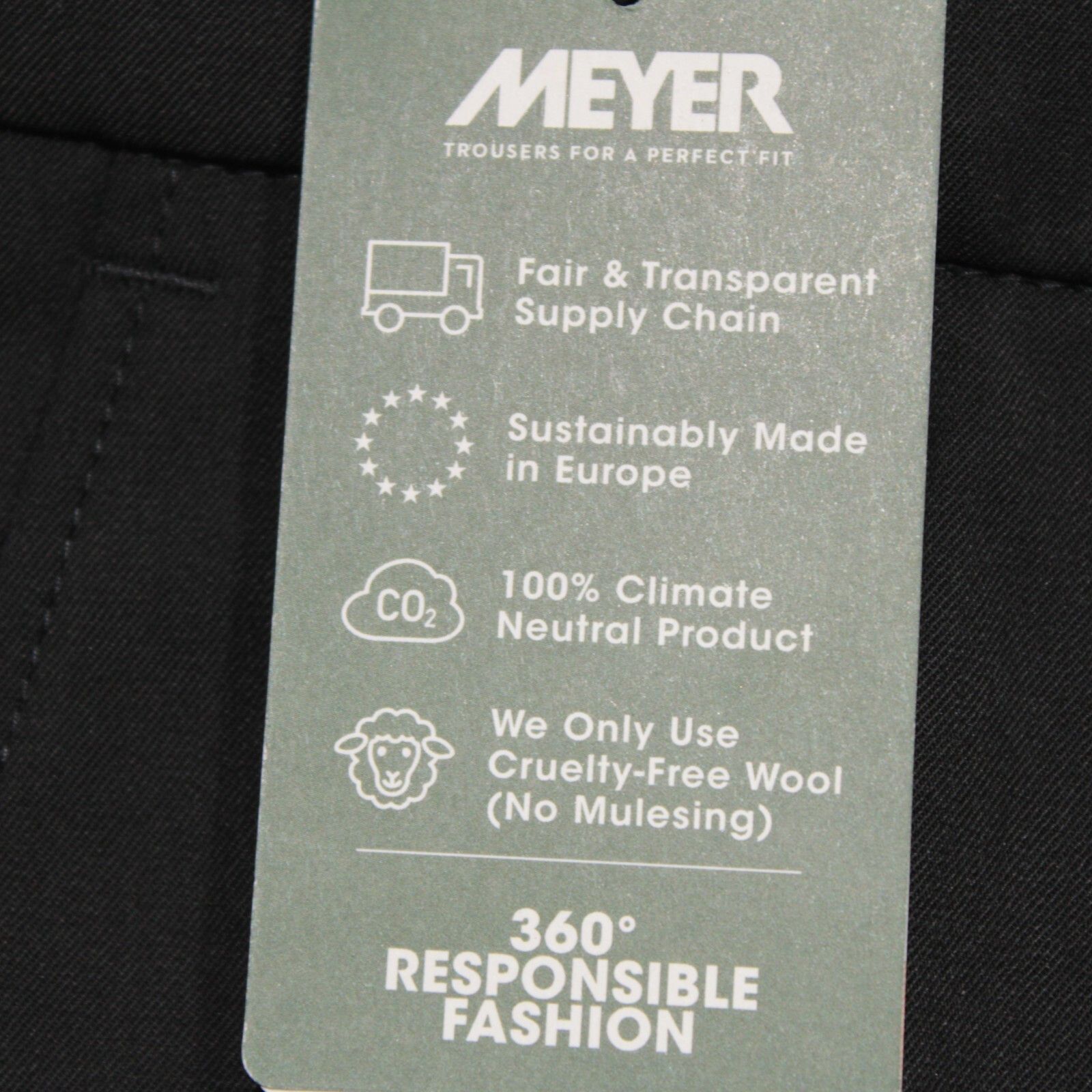 Other Meyer New with tags Dress Pants Size 32 US In Black Size US 32 / EU 48 - 3 Thumbnail