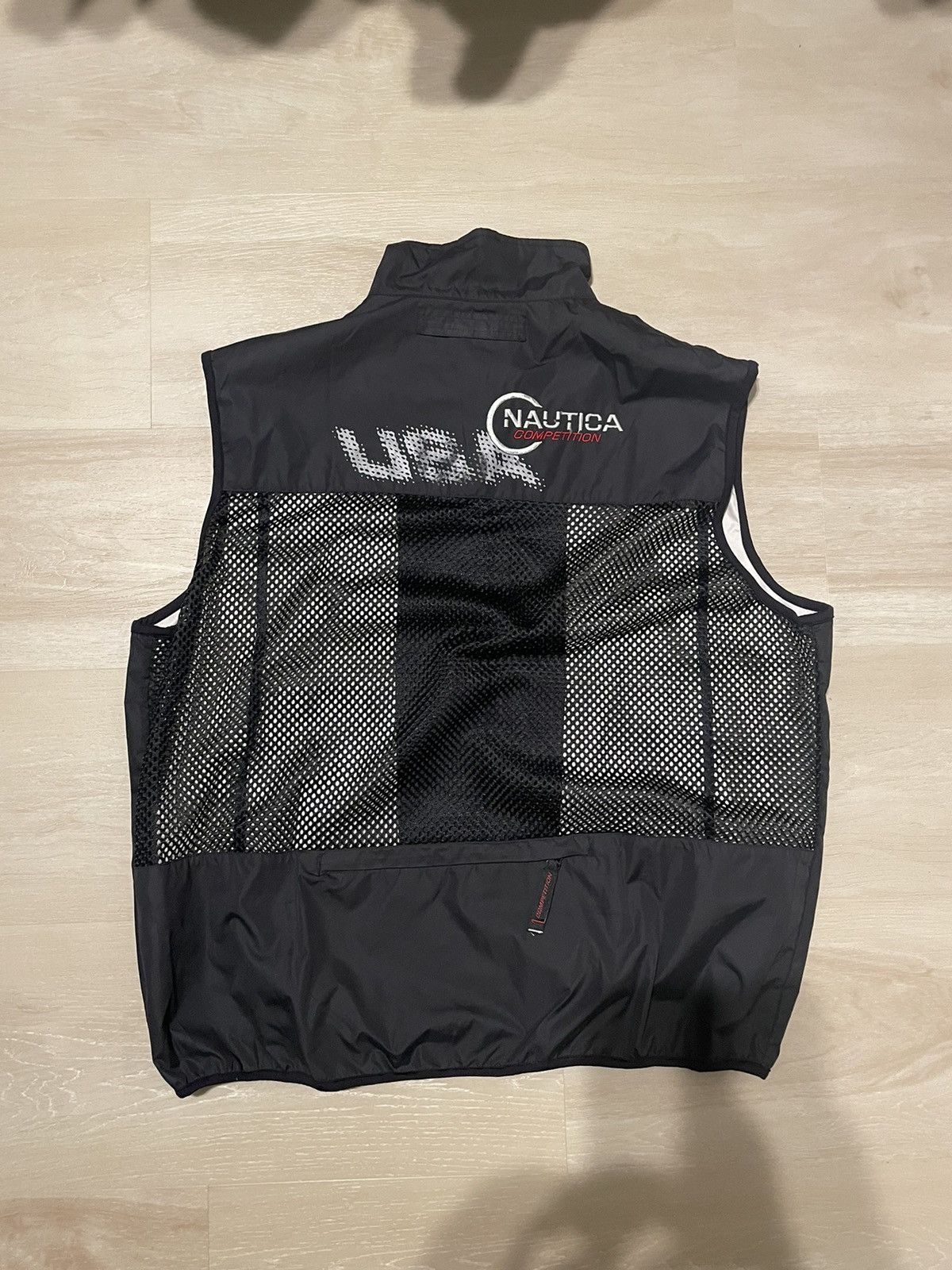 Nautica × Vintage Vintage 90’s Nautica Competition Windbreaker Gilet Vest Size US XXL / EU 58 / 5 - 9 Thumbnail
