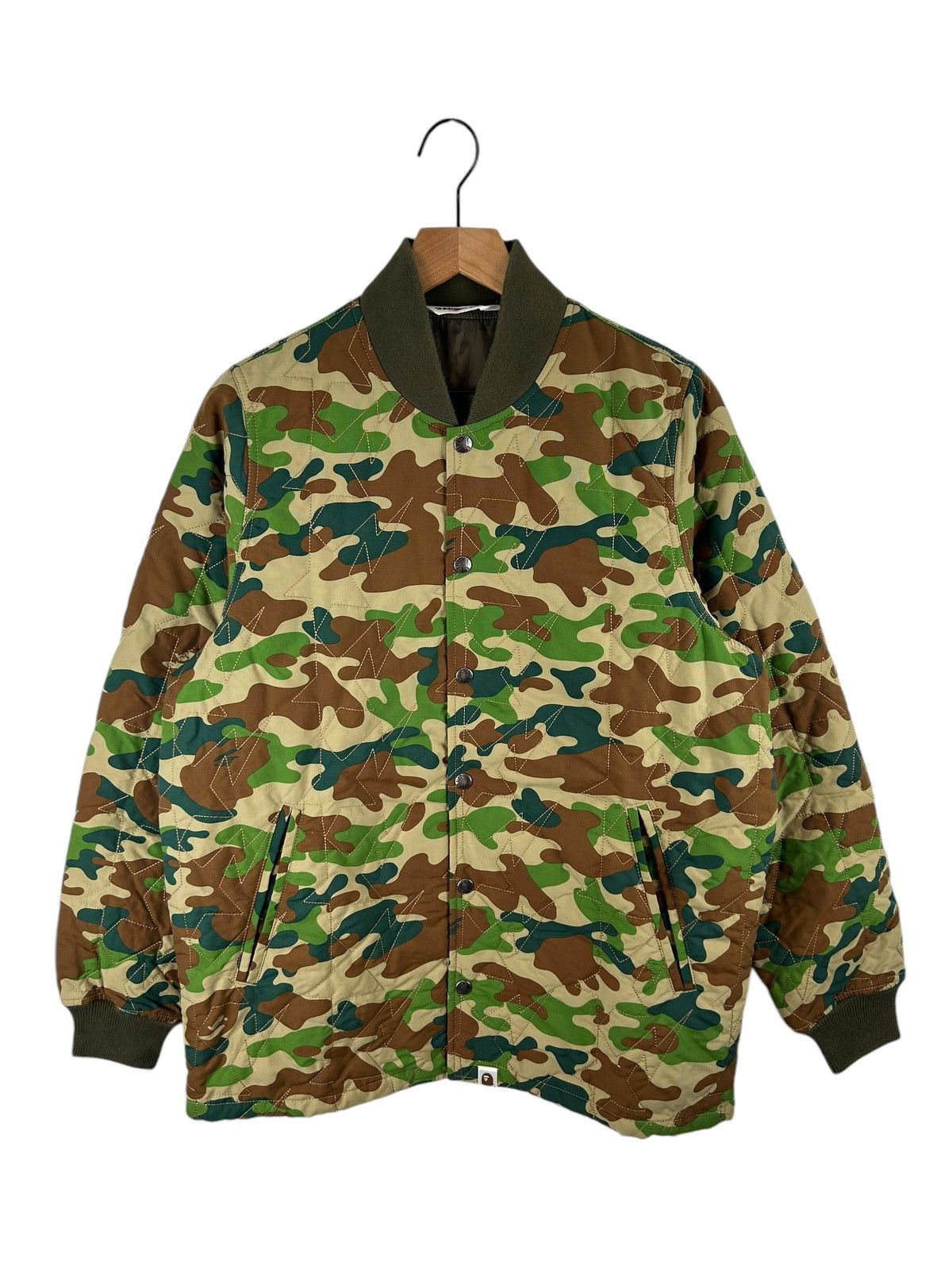 Bape Bape Star Logo Light Puffer Jacket Size US M / EU 48-50 / 2 - 1 Thumbnail