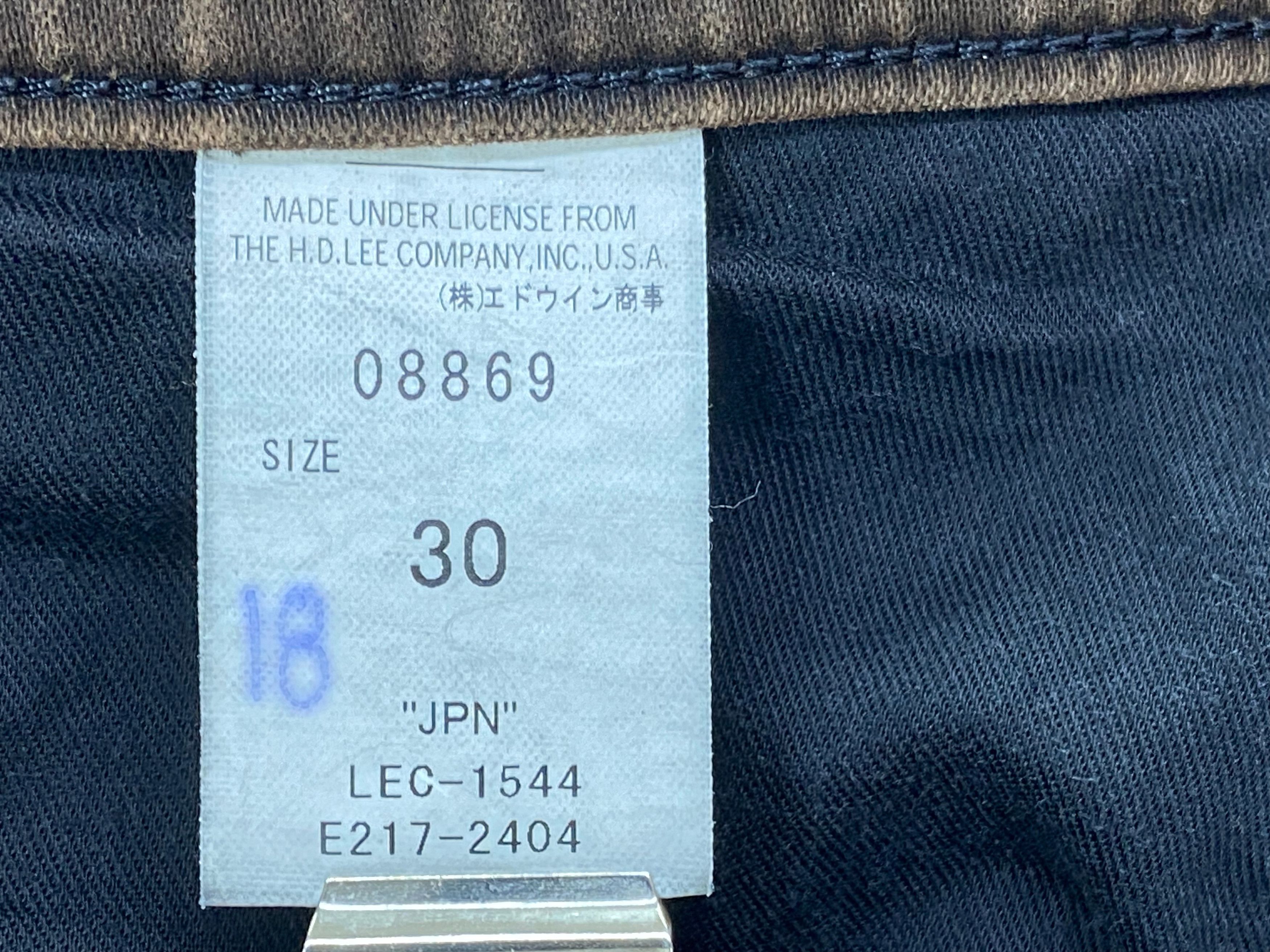 Japanese Brand × Lee Lee Cowboy Pants Japanese Brand Denim Size US 30 / EU 46 - 10 Thumbnail