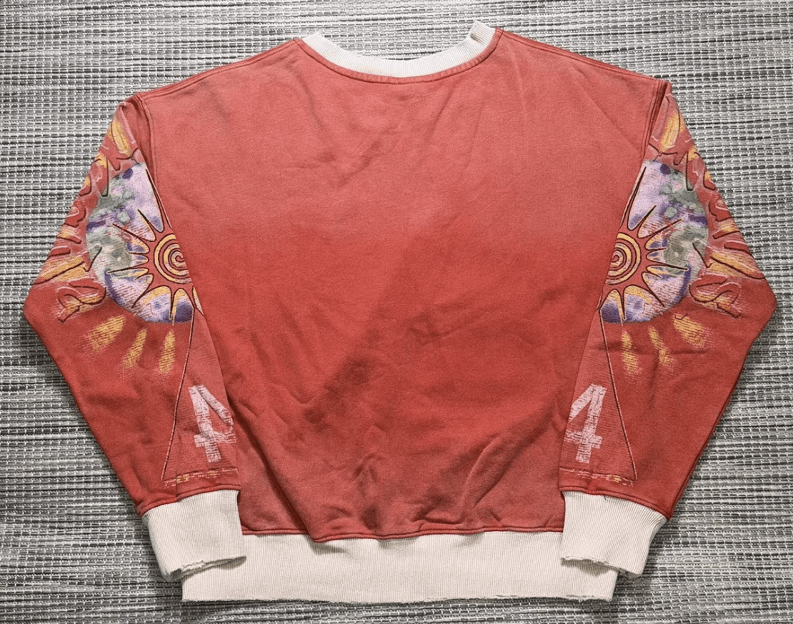 Vale Vale Forever Red Alien Crewneck Size US L / EU 52-54 / 3 - 3 Thumbnail
