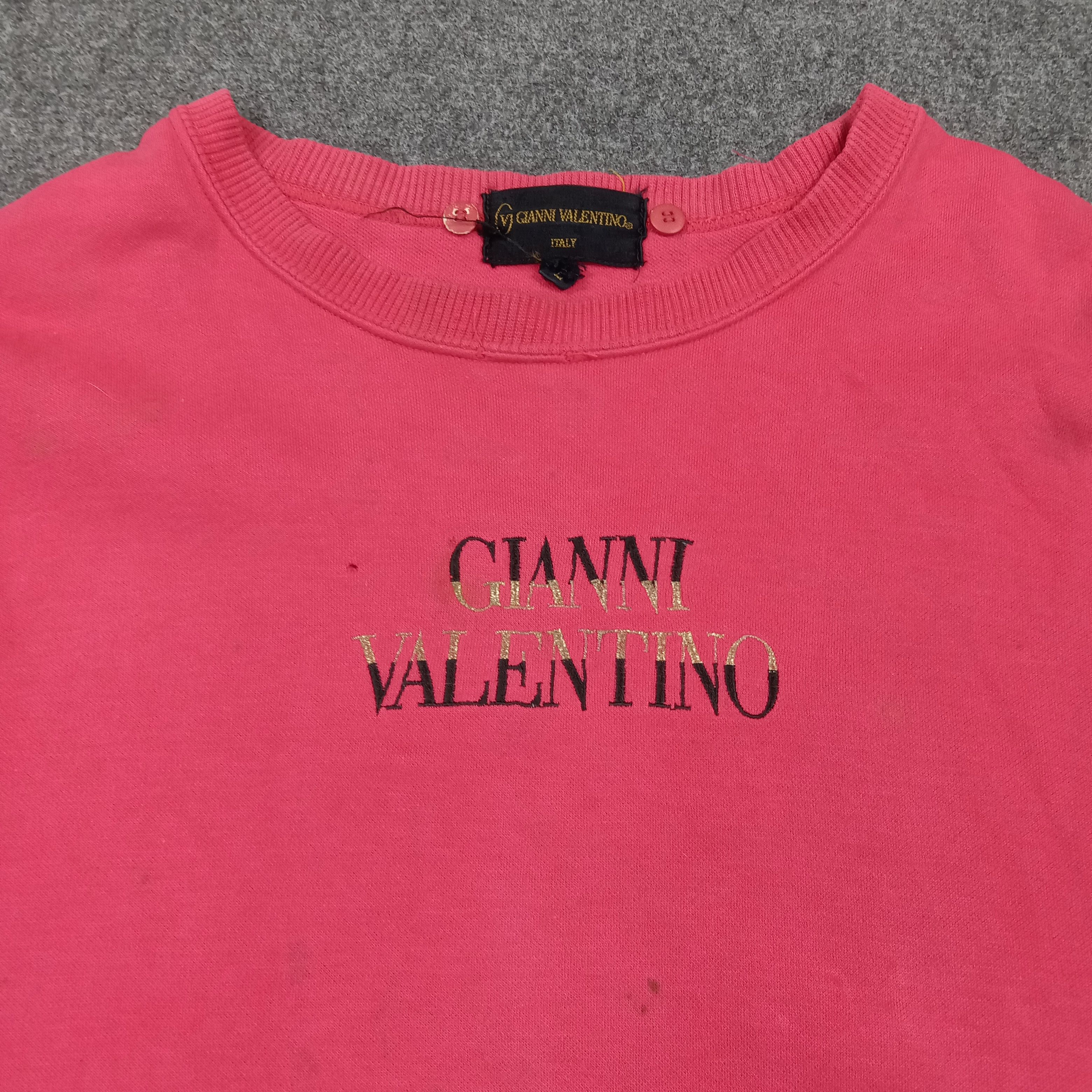Gianni Valentino Gianni Valentino Embroidery Italy Sweatshirt C277N9 Size US S / EU 44-46 / 1 - 2 Thumbnail