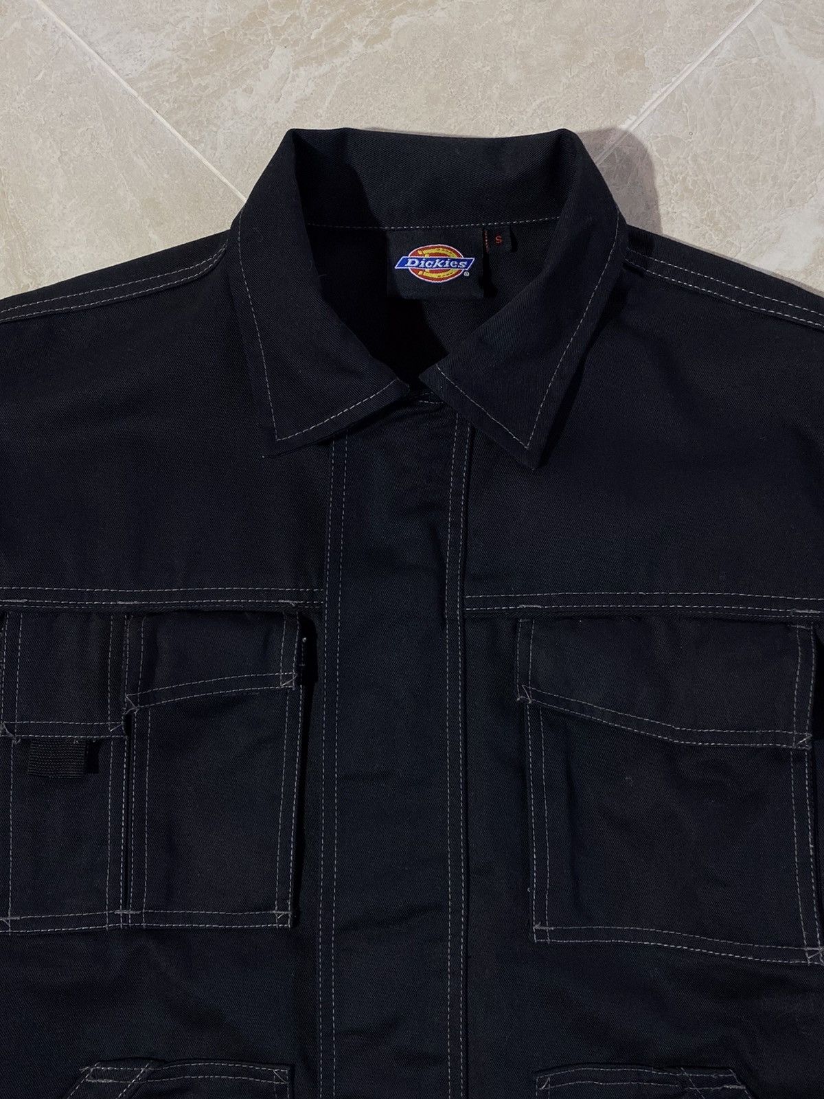 Dickies Vintage Dickies multi pocket y2k streetwear work jacket Size US S / EU 44-46 / 1 - 4 Thumbnail