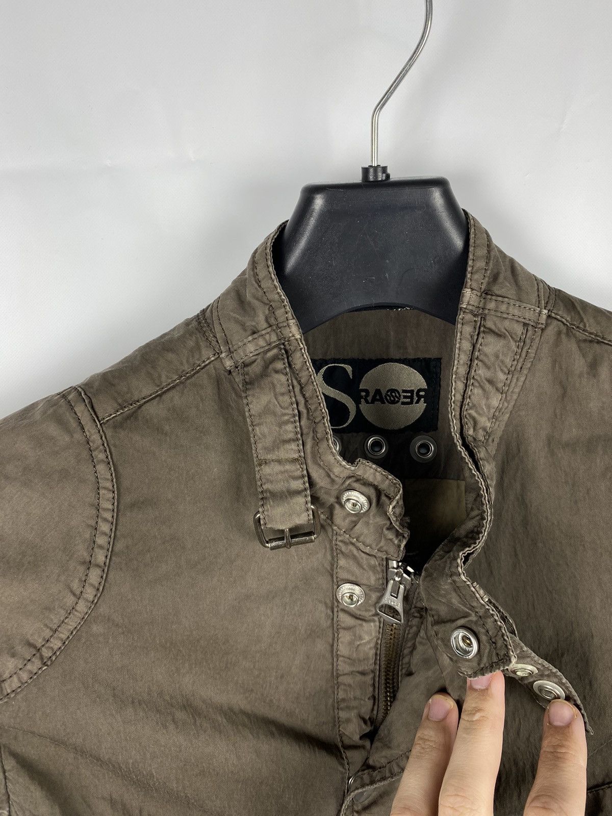 Other RA-RE Made In Italy Cotton-Nylon Zip Jacket size 46 Size US S / EU 44-46 / 1 - 6 Thumbnail