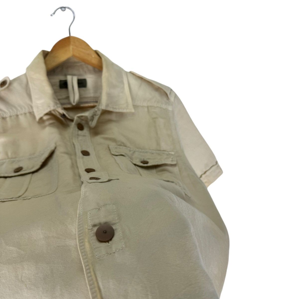 Nigel Cabourn ⚡️NIGEL CABOURN WOKERS LINEN BUTTON SHIRTS Size US M / EU 48-50 / 2 - 4 Thumbnail