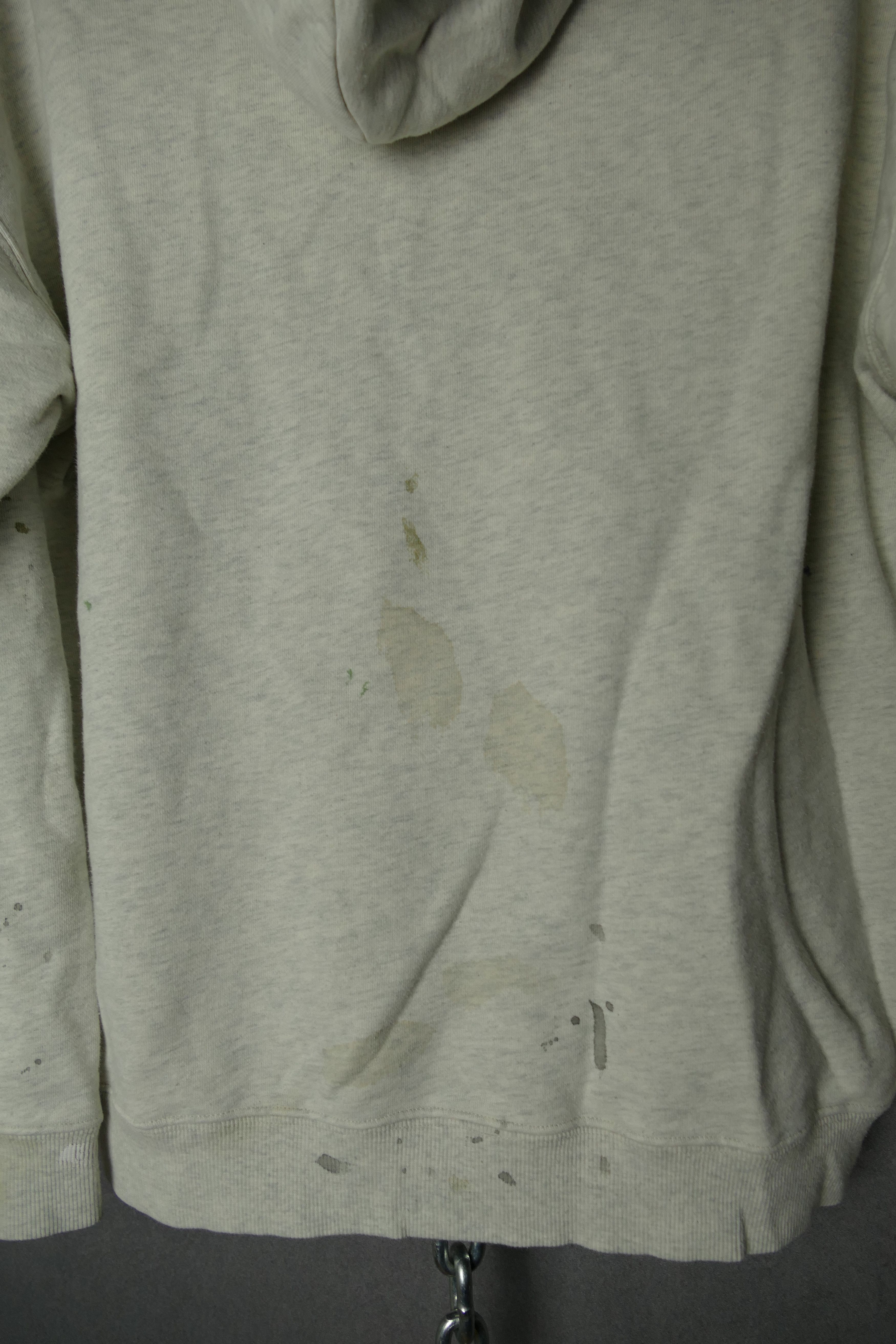 Vuja De VUJA DE Tokyo Mens Hoodie Grey Distressed Paint Splatter Size US S / EU 44-46 / 1 - 9 Thumbnail