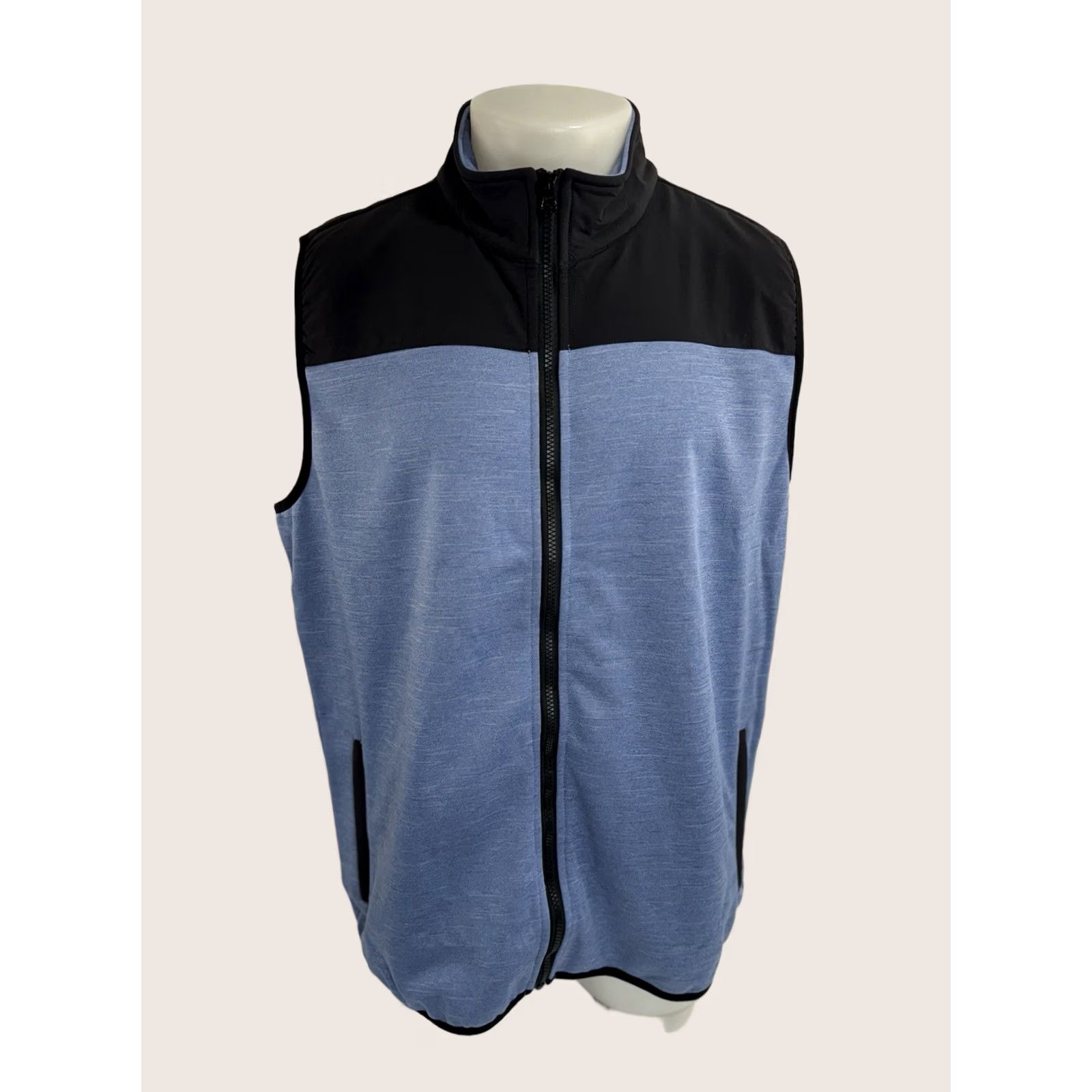 Vintage Criquet Austin - NEW w TAG - Full Zip XL Performance Vest Shirt Mens XL Blue vest Full Zip Performance CQ45 Size US XXL / EU 58 / 5 - 1 Thumbnail