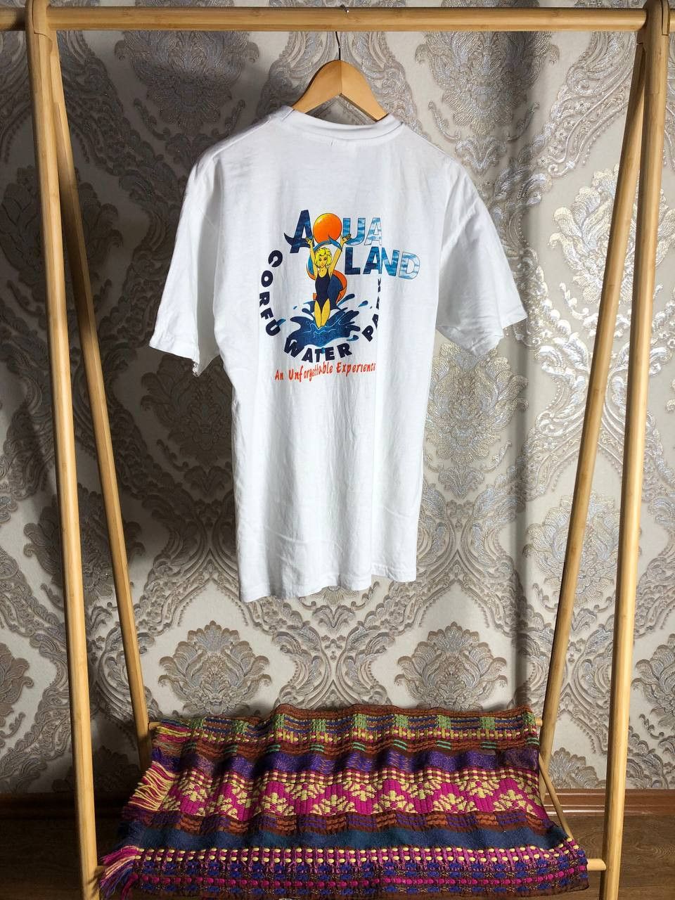 Cartoon Network Vintage Aqua land Retro T-shirt Movie HUMOR Y2K 90s Size US L / EU 52-54 / 3 - 12 Thumbnail