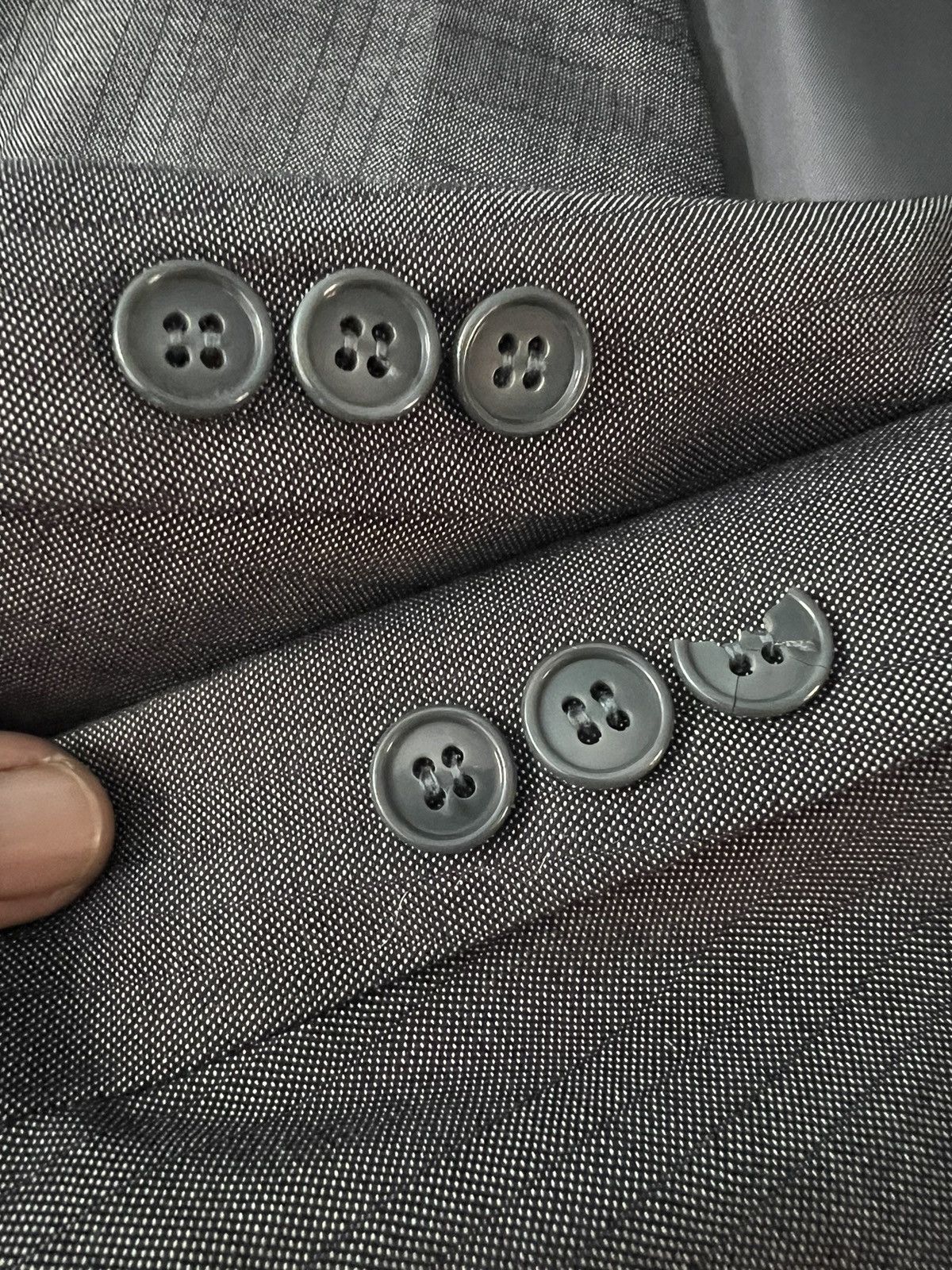 Balenciaga 🔥 BALENCIAGA DECORBO DOUBLE BREASTED Size 34R - 14 Thumbnail