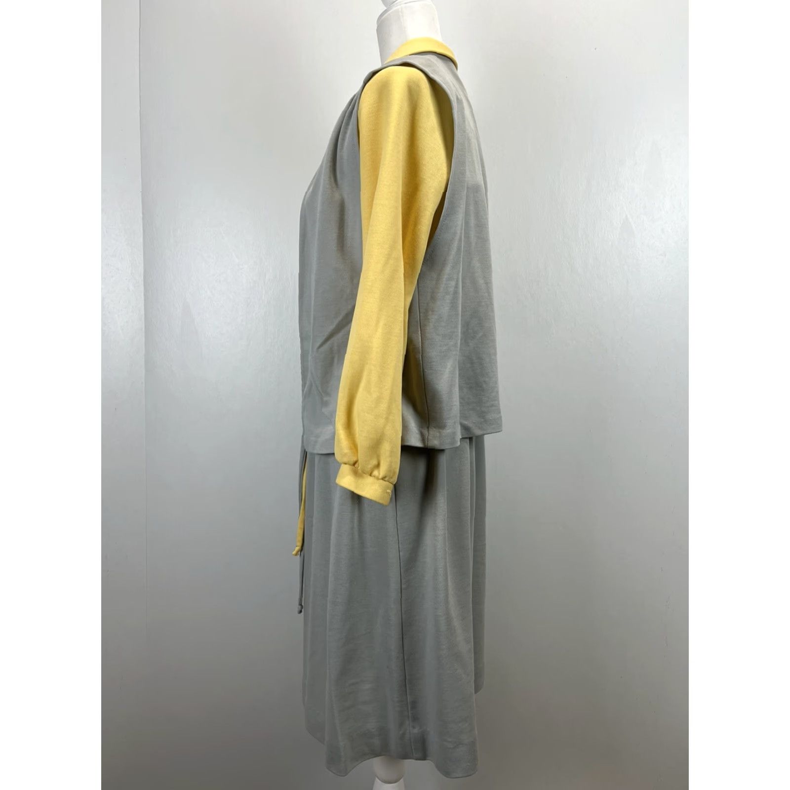 Vintage Vintage Sunshine Alley Dress Sz 12 GUC Vest Belt Mod 70’s Made In USA Size XL / US 12-14 / IT 48-50 - 2 Thumbnail