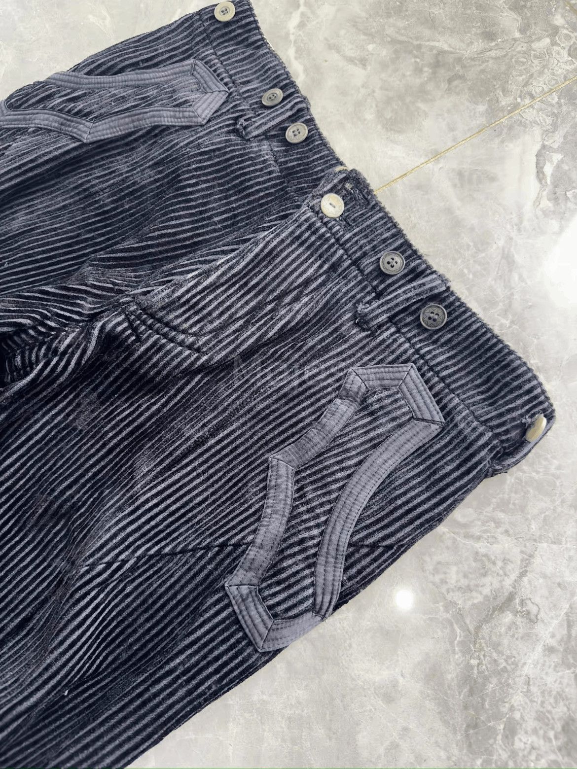 Number (N)ine Sz 2 Number Nine 09SS Corduroy Pants-2508 Size US 28 / EU 44 - 2 Thumbnail