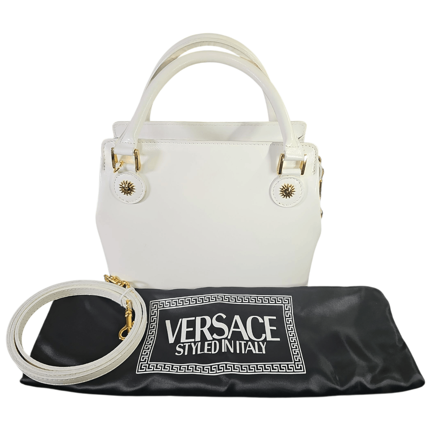 Versace Versace Sunburst Medallion Handbag Size ONE SIZE - 1 Thumbnail