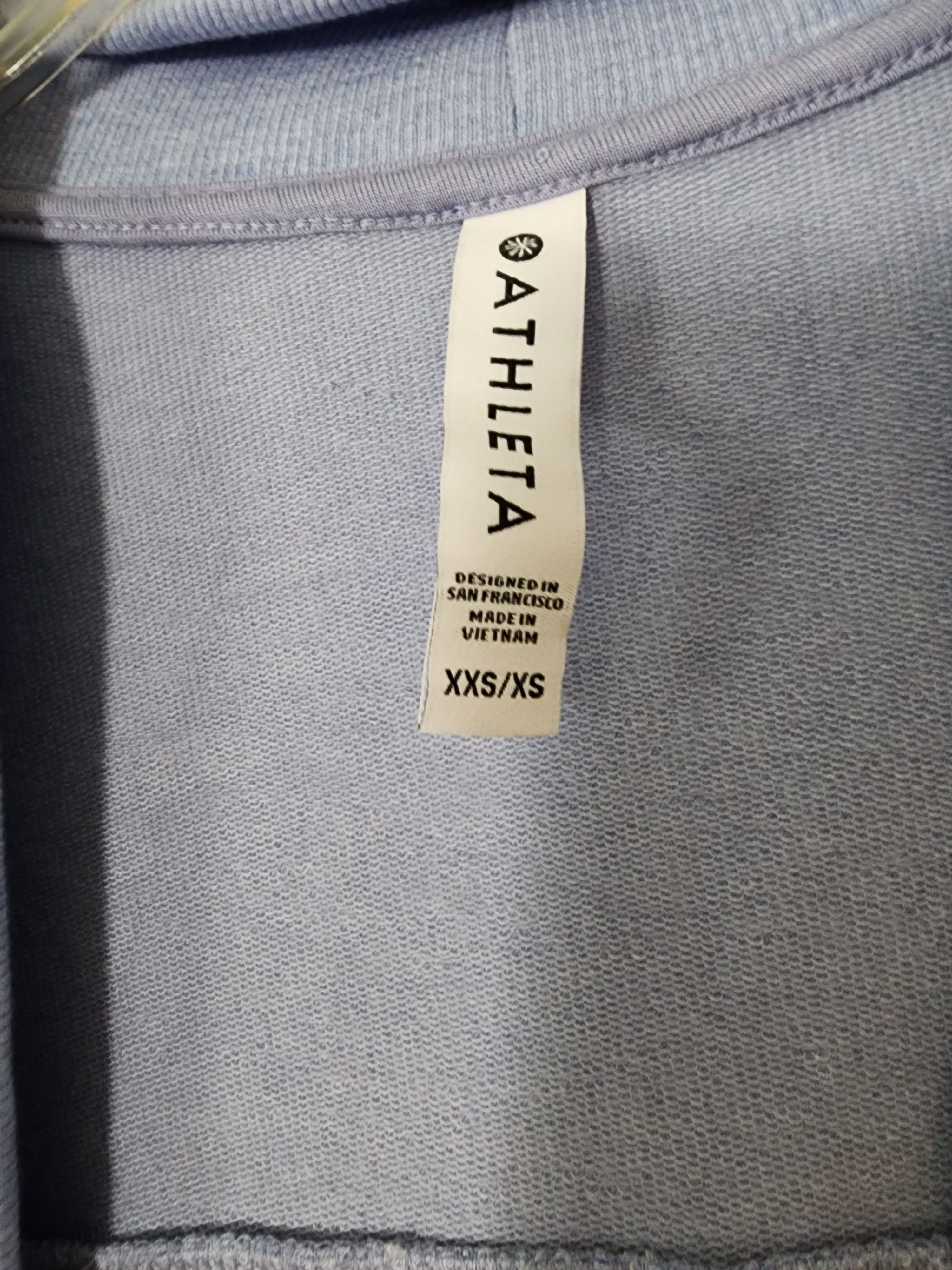 Athleta Athleta SS Heather Blue Open Lotus Wrap XXS/ XS Fits M Size XS / US 0-2 / IT 36-38 - 4 Thumbnail