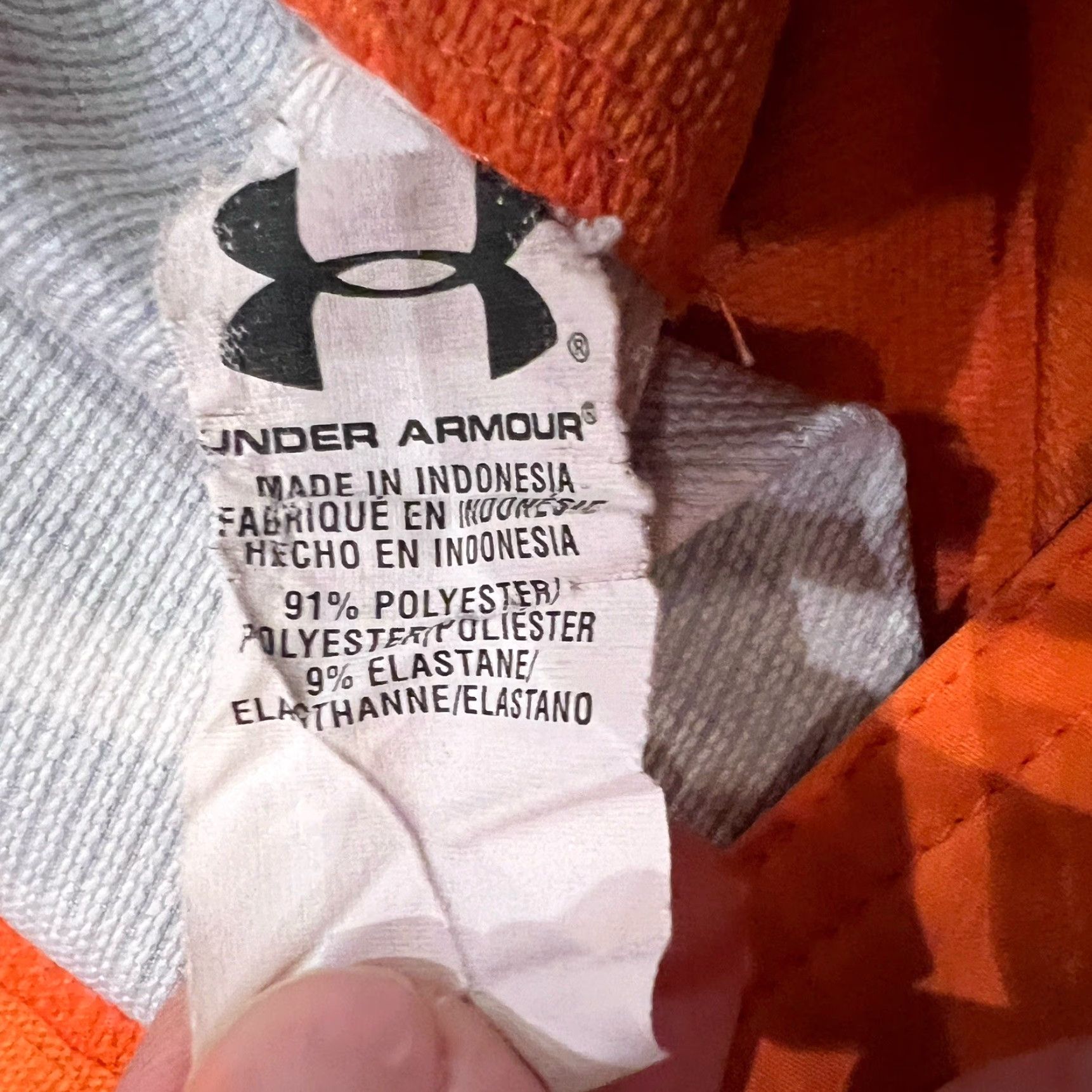 Under Armour Under Armour Surf HeatGear Board Shorts Mens 36 Orange Quick Dry Pockets Beach Surf Size US 36 / EU 52 - 7 Thumbnail