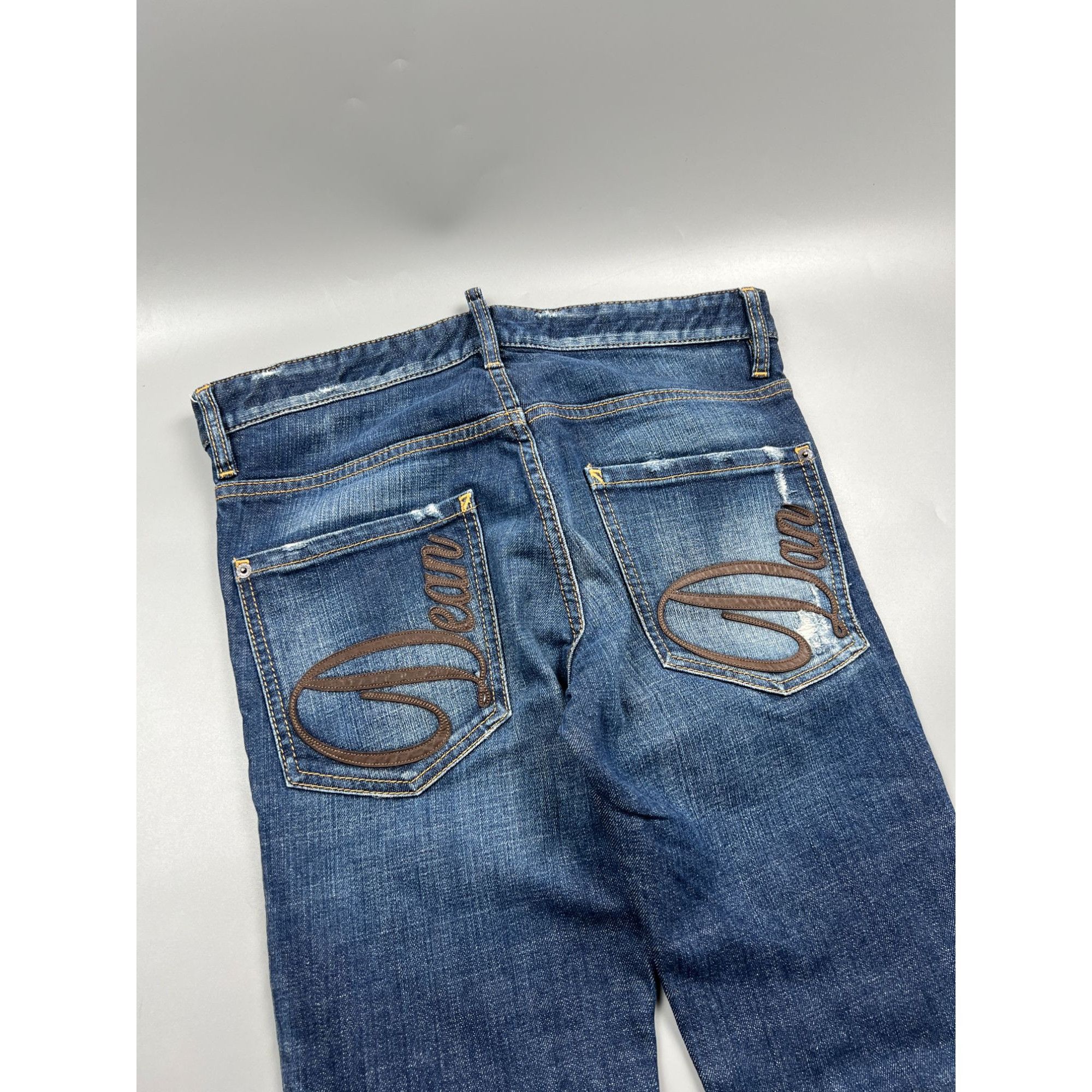 Dsquared2 Dsquared2 Distressed Denim Jeans Pants (Y0874) Size US 30 / EU 46 - 13 Thumbnail