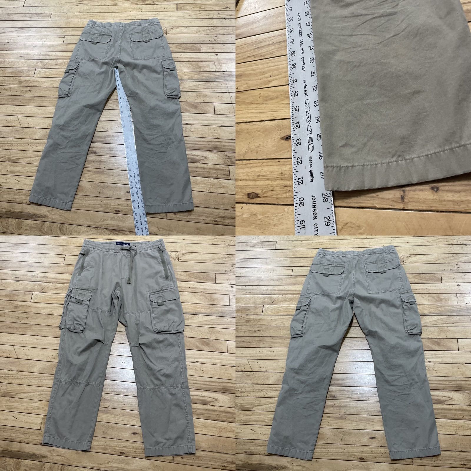 Abercrombie & Fitch Abercrombie & Fitch Cargo Joggers Pants M 32x28 Green Lounge Utility Capsule Size US 31 - 9 Thumbnail