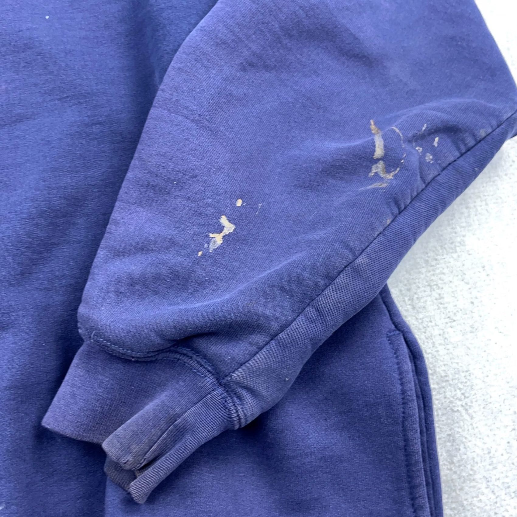 Carhartt VINTAGE Carhartt Sweatshirt Men XXL Crewneck Faded Grunge Thermal Lined Blue 90s Classic Hipster Retro Size US XXL / EU 58 / 5 - 6 Thumbnail