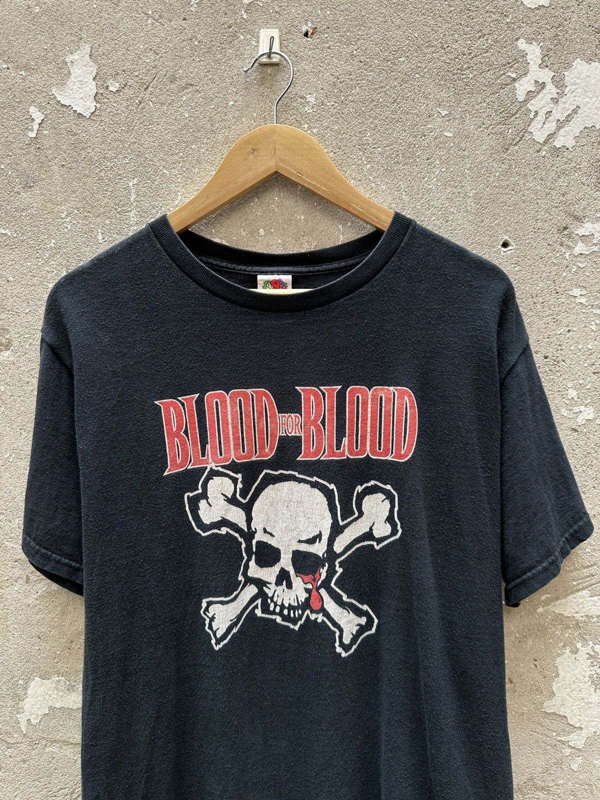 Band Tees Vintage Blood For Blood American Hardcore Punk Band Tees Size US M / EU 48-50 / 2 - 3 Thumbnail