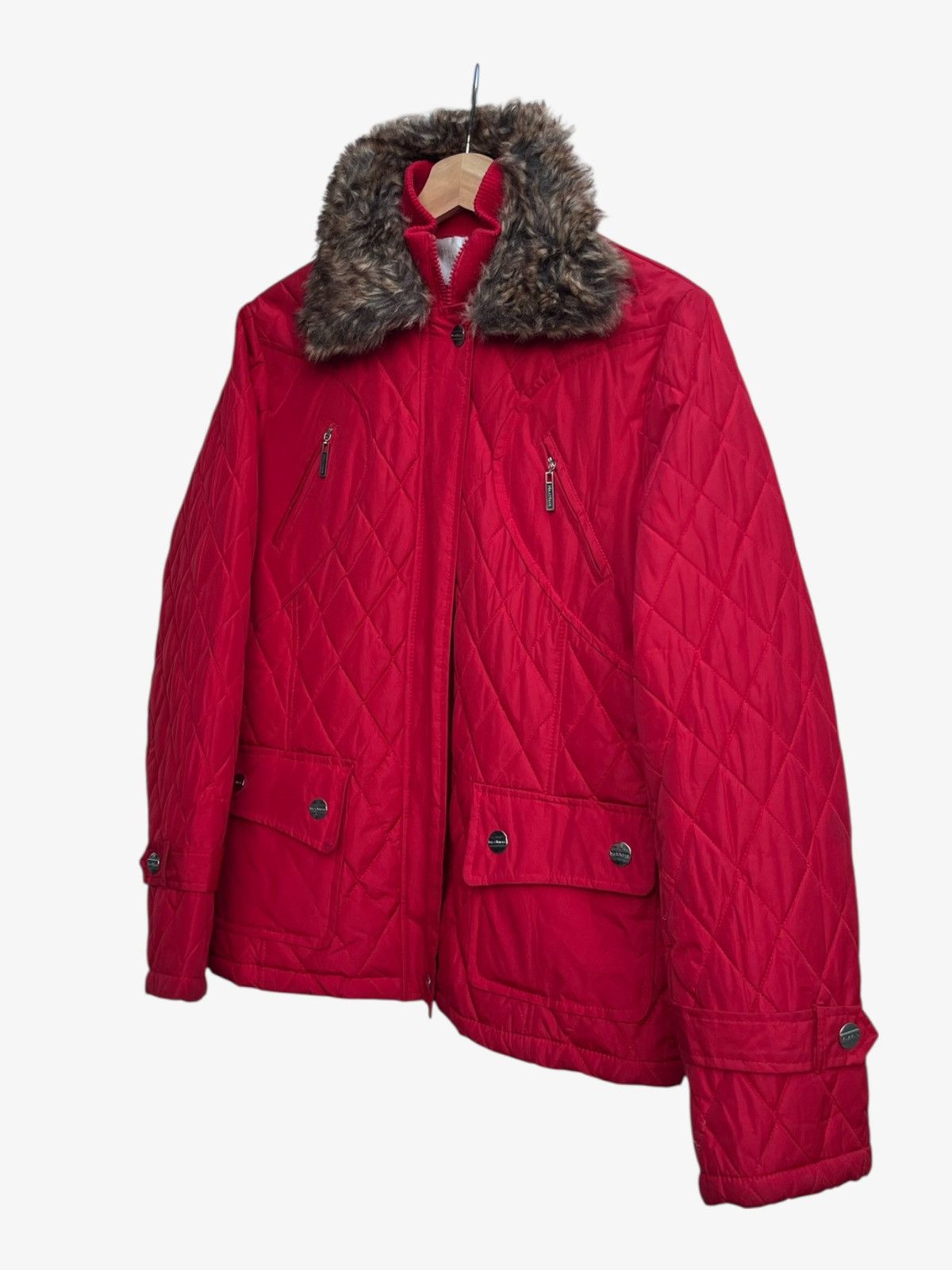 Max Mara Vintage Max Mara Quilted Jacket Made in Italy Size S / US 4 / IT 40 - 6 Thumbnail