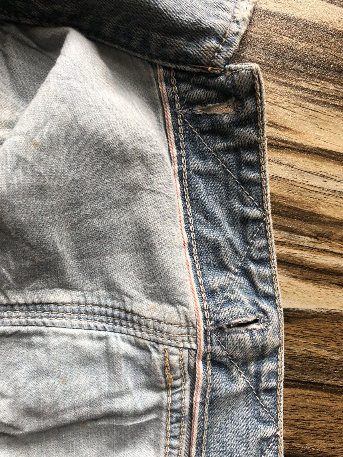 Le Grande Bleu (L.G.B.) 🇯🇵Goa Denim Selvedge sleveless Jacket Kapital Sid Vicious Size US M / EU 48-50 / 2 - 16 Thumbnail