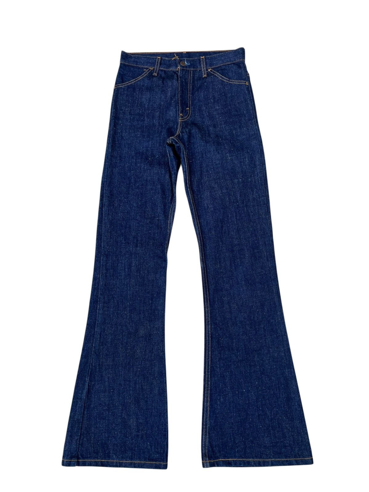 Levi's 2000 Levi’s 646 Orange Tab Denim Bell Bottom Jeans Size US 29 - 1 Thumbnail