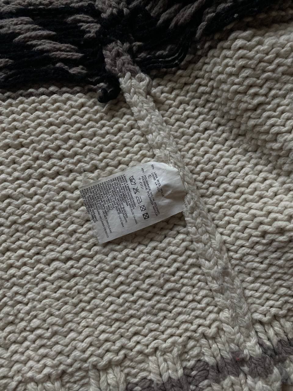 Diesel × Vintage Vintage 90s Diesel Bandits Knit Zip Up Cardigan Hype Rare Size US S / EU 44-46 / 1 - 14 Thumbnail
