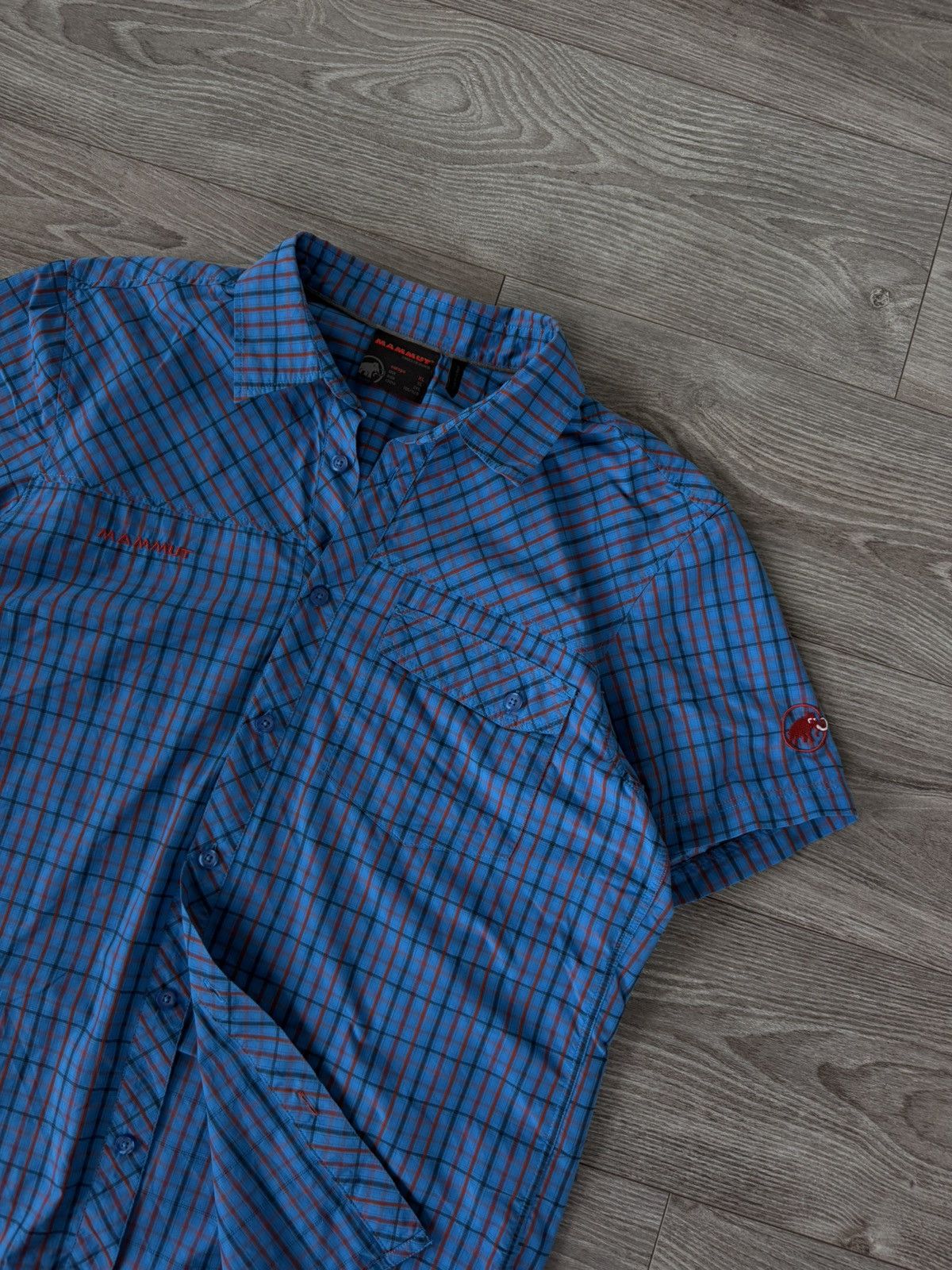 Mammut Mammut Short Sleeve Gorpcore Button Up Shirt Size US XL / EU 56 / 4 - 10 Thumbnail