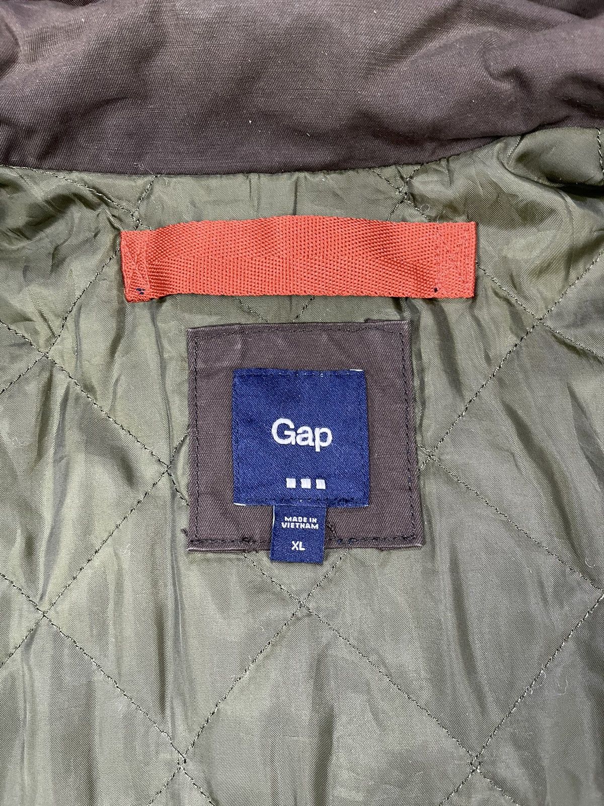 Gap GAP Padded Waxed Deck Coat Dark Olive Fall 13 Size US XL / EU 56 / 4 - 10 Thumbnail