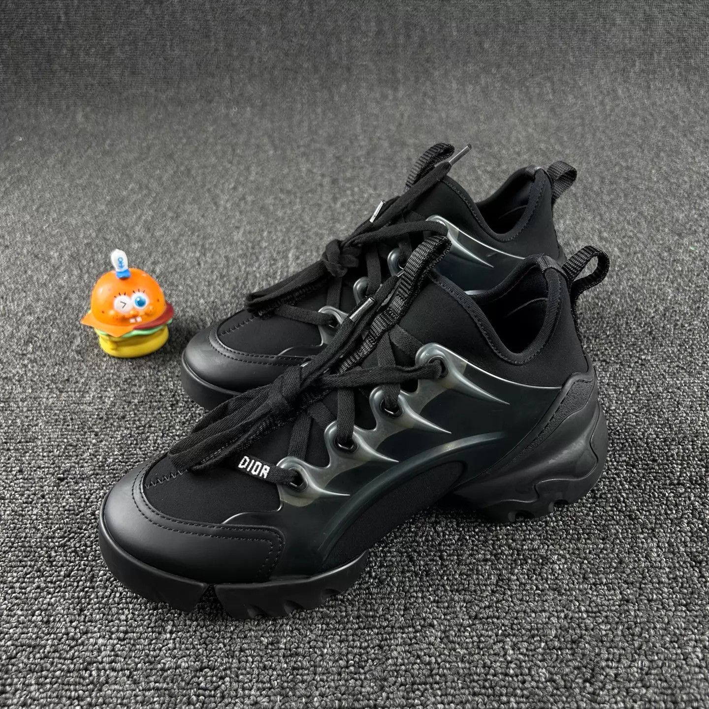Dior Dior women's Black Sock Dad Sneaker 35.5 HB4625 Size US 5 / IT 35 - 1 Thumbnail