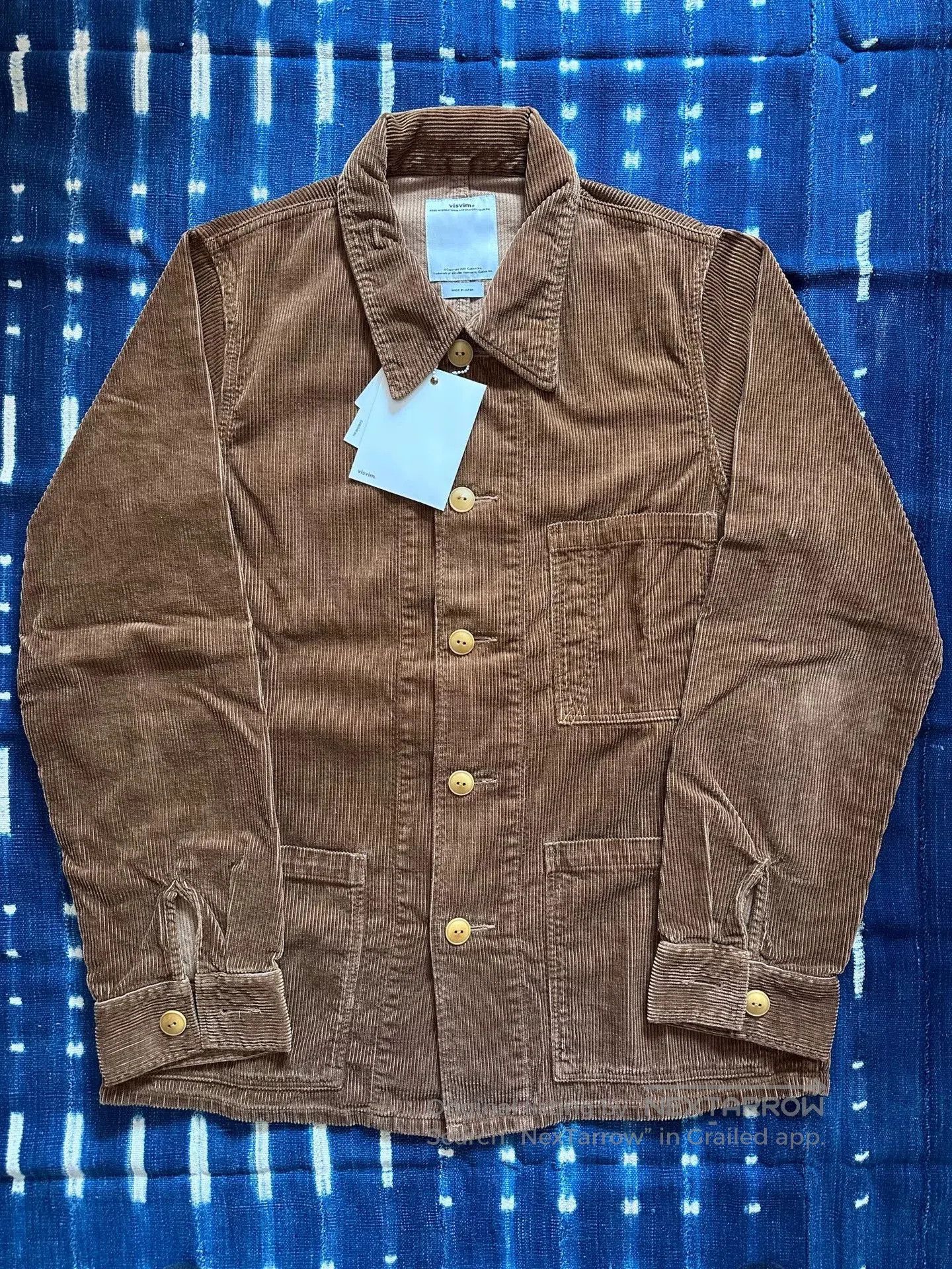 Visvim VISVIM 15AW TRAVAIL COVERALL WALE CORDS. Size US M / EU 48-50 / 2 - 2 Thumbnail