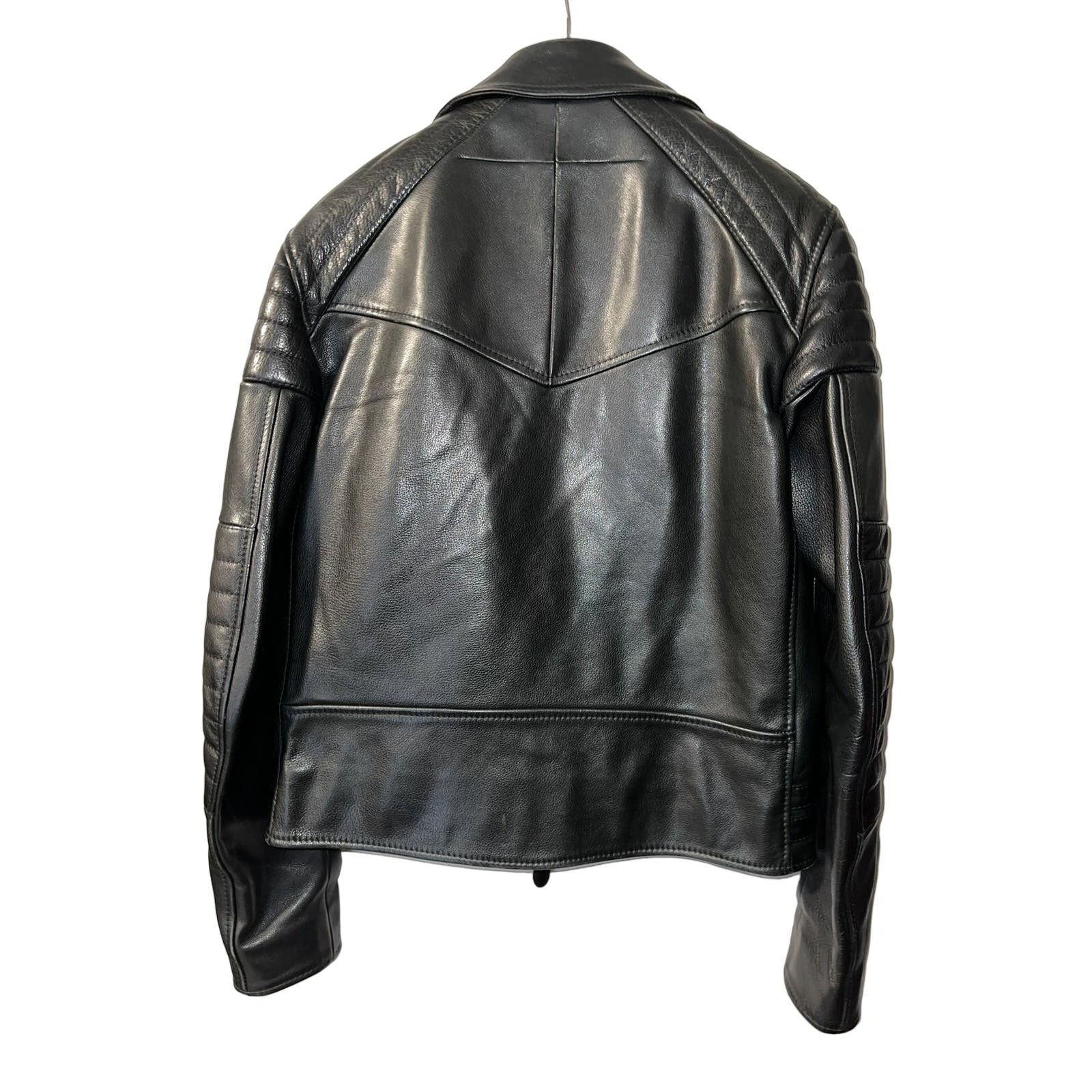 Givenchy Givenchy Buffalo Leather Classic Biker Jacket Size US M / EU 48-50 / 2 - 7 Thumbnail