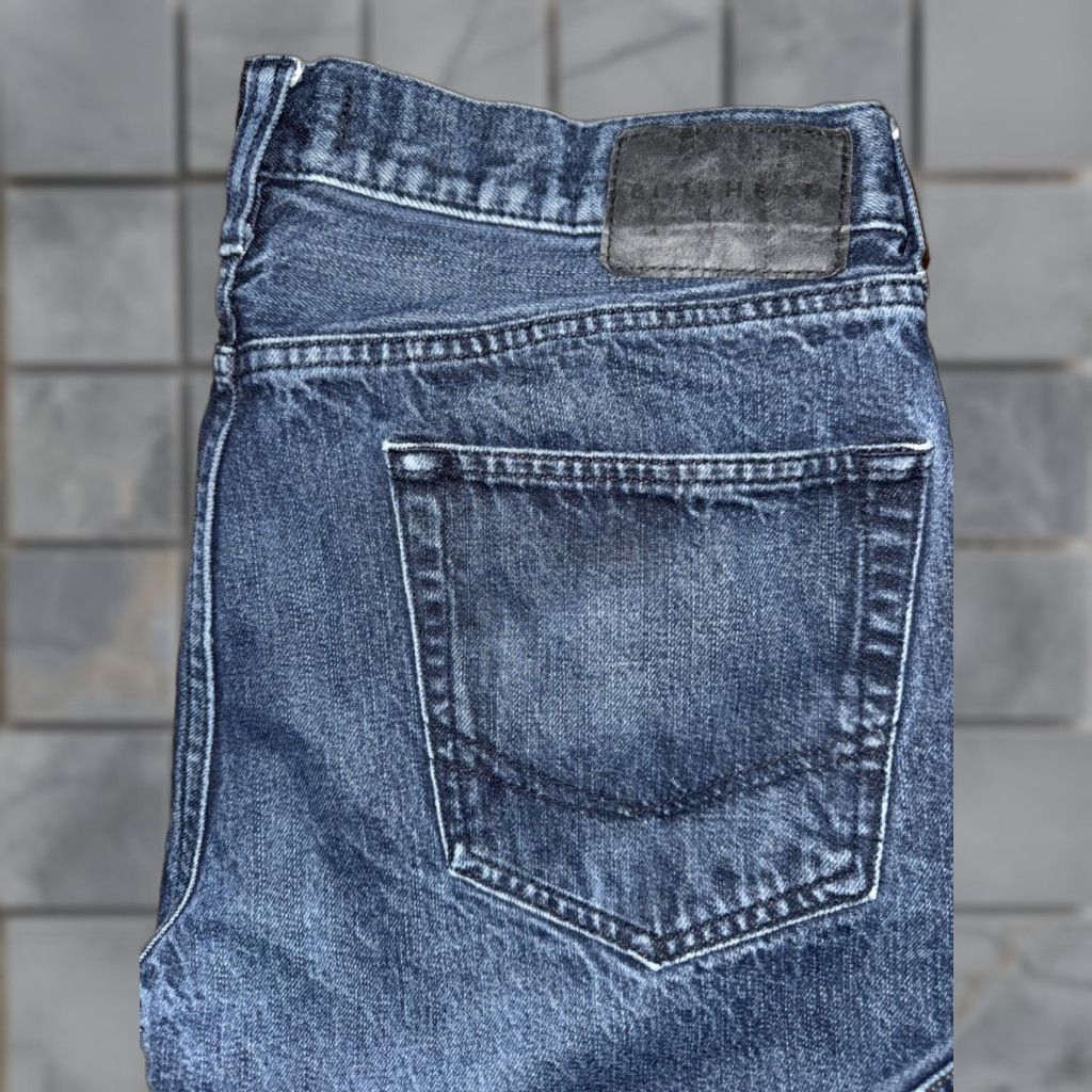 Denime Bullhead Denim Jeans Men’s 32x30 Slim Fit Dark Wash Stretch Low Rise Size US 32 / EU 48 - 1 Thumbnail