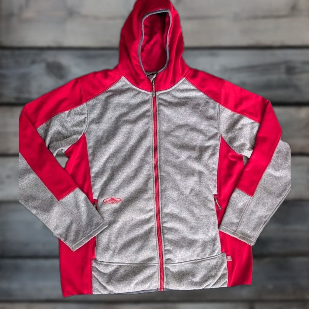 Vintage Arborwear Men’s Thermogen Sweatshirt Full Zip Hooded XL Gray | Primaloft 60g | Teflon Fabric | Zippered Pockets | Workwear Outdoor Jacket Size US XL / EU 56 / 4 - 1 Thumbnail