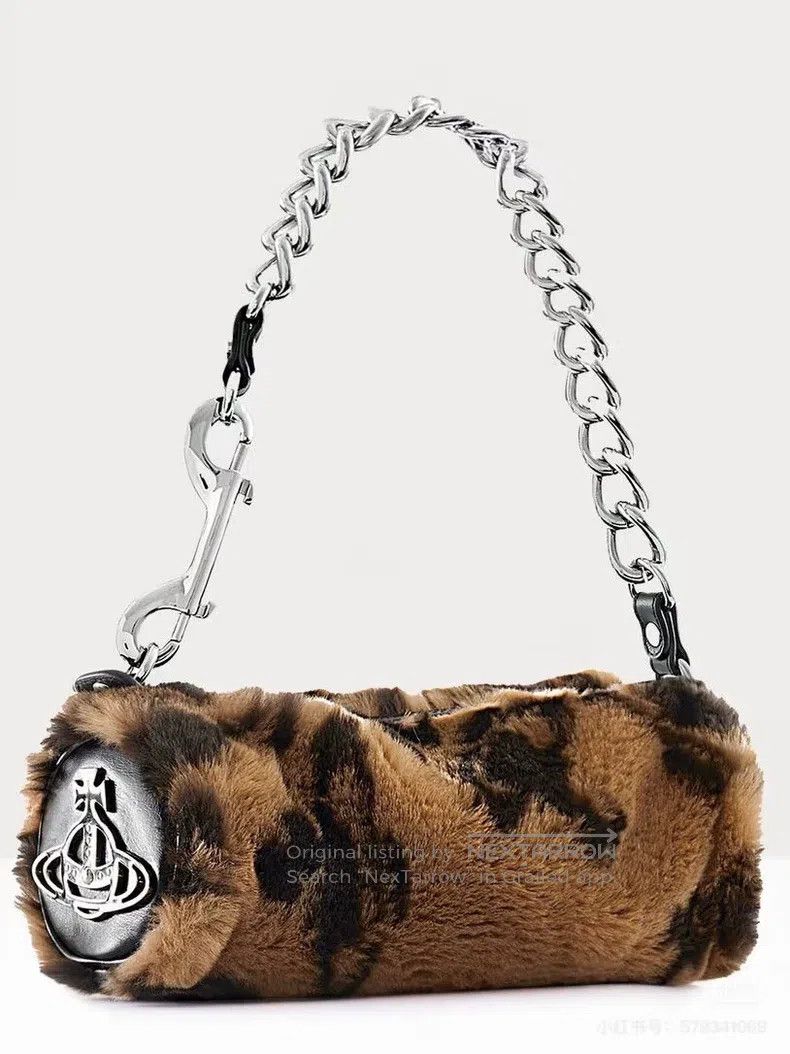 Vivienne Westwood Vivienne Westwood size os Cindy zipper closure leopard prin Size ONE SIZE - 1 Thumbnail