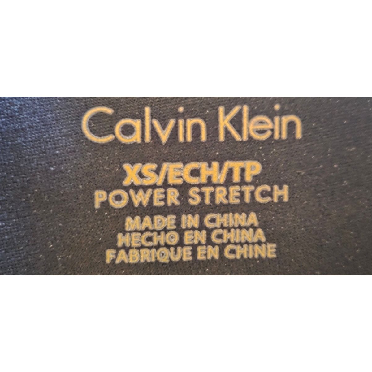 Calvin Klein Calvin Klein Ponte Knit Faux Leather Leggings - XS Size 28" / US 6 / IT 42 - 6 Thumbnail