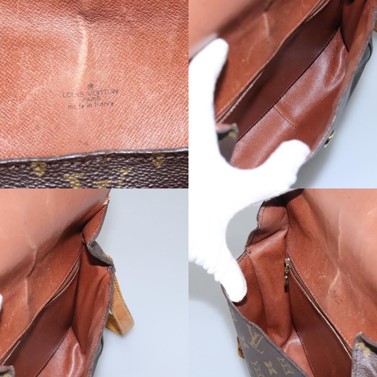 Louis Vuitton LOUIS VUITTON Monogram Saint Cloud GM Shoulder Bag M51242 Size ONE SIZE - 13 Thumbnail