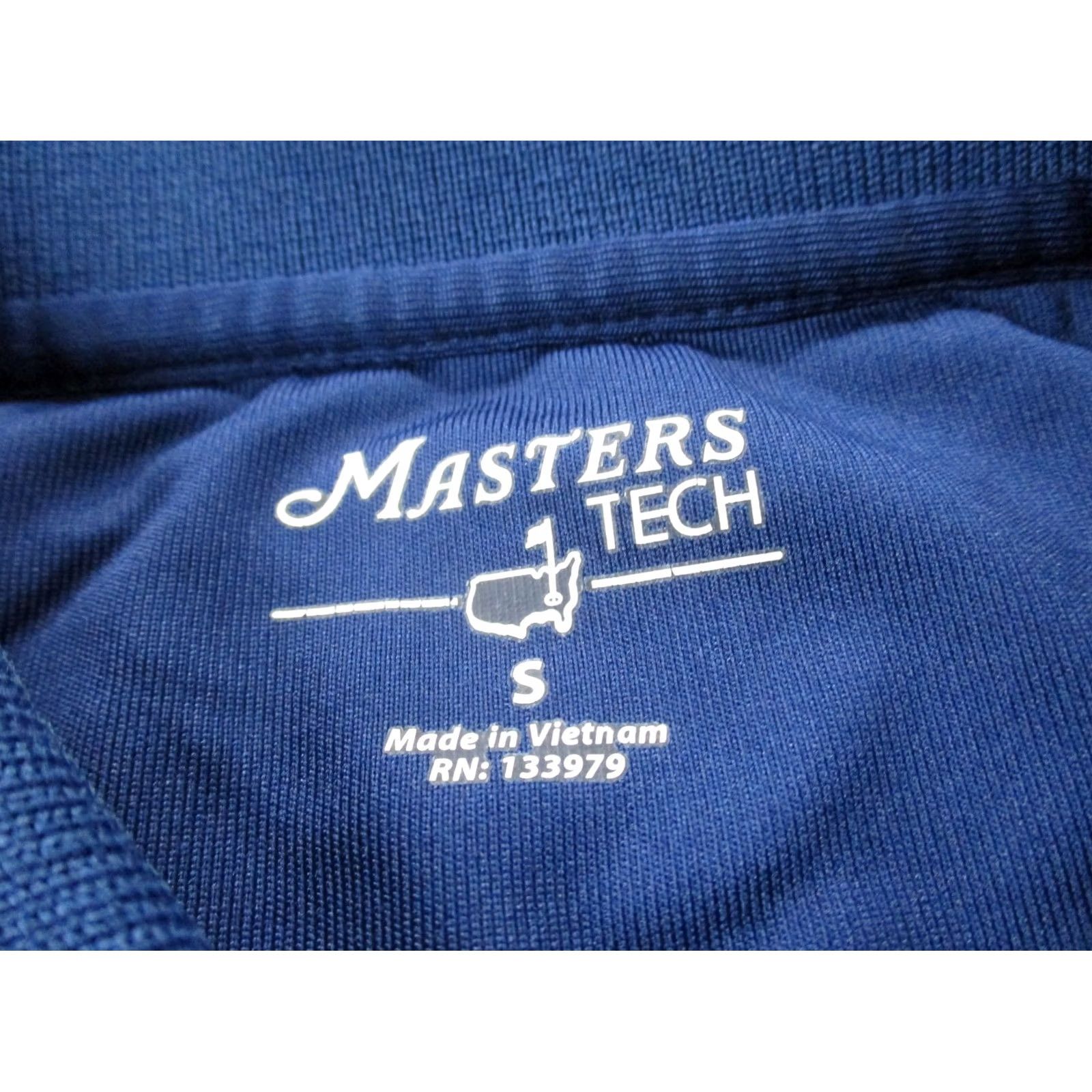Vintage Masters Tech Shirt Polo S Blue Mens Golf Active Sport Outdoors N/A Size US S / EU 44-46 / 1 - 7 Thumbnail