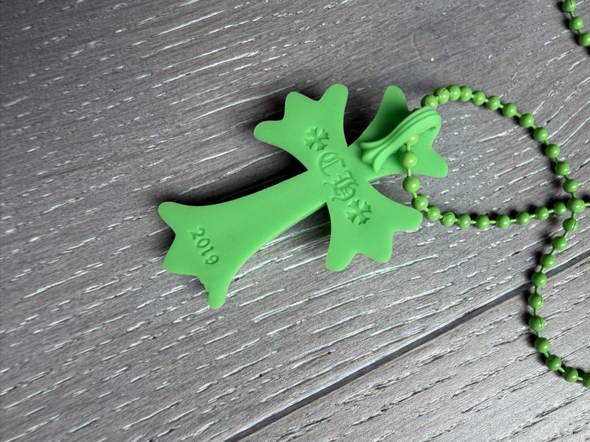 Chrome Hearts Chrome Hearts Silichrome Cross Necklace Size ONE SIZE - 8 Thumbnail