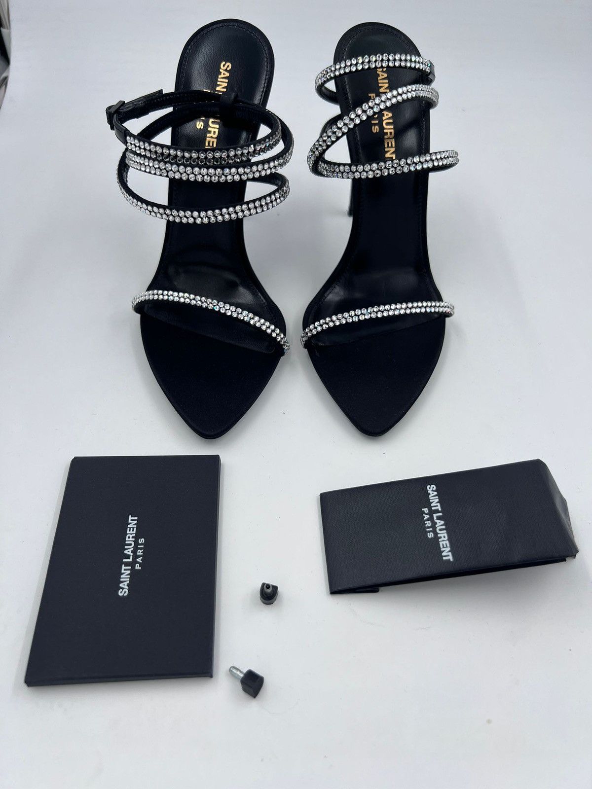 Saint Laurent Paris New Saint Laurent women sandals IT 37/ US 7/ UK 4 Size US 7 / IT 37 - 3 Thumbnail