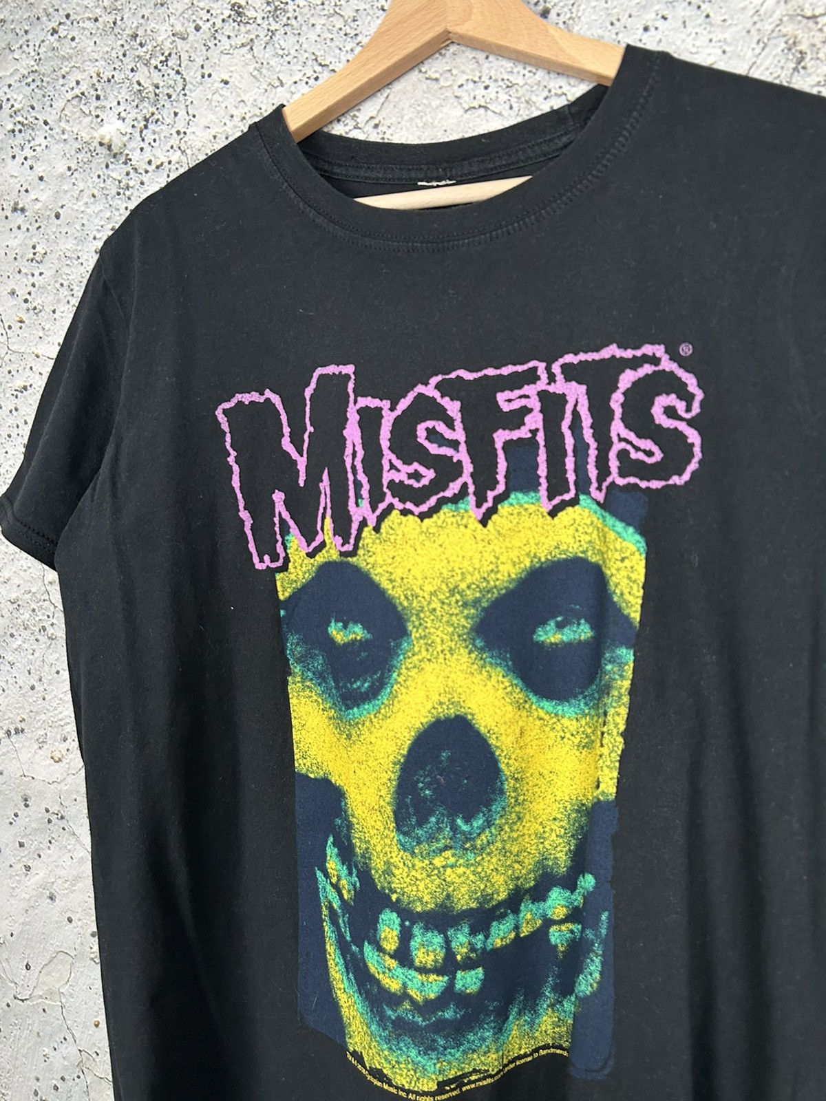 Band Tees Vintage Misfits Rock Band Tee Punk Grunge Skull 00s Y2K Size US M / EU 48-50 / 2 - 3 Thumbnail