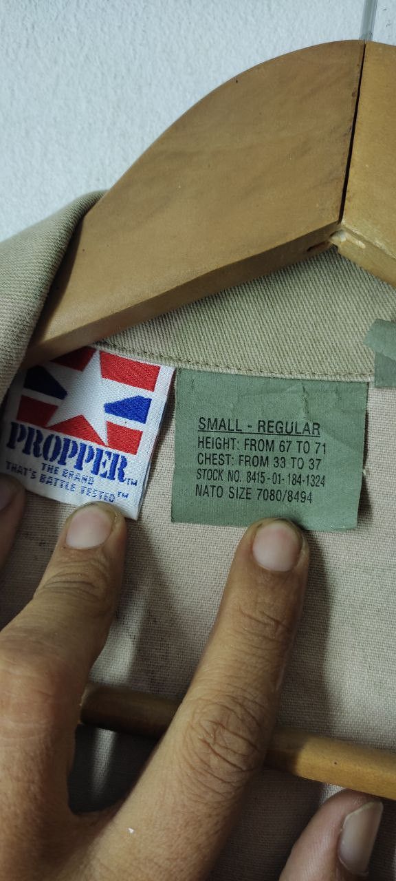 Propper PROPPER ARMY COMBAT NATO BATTLE TEST JACKET Size US S / EU 44-46 / 1 - 9 Thumbnail