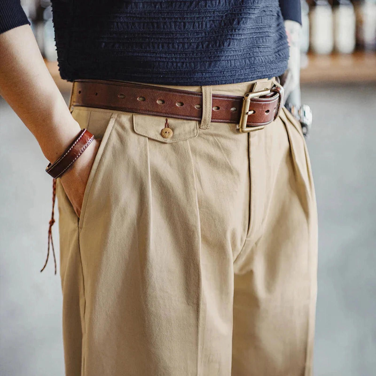 Vintage Cleanfit Cotton Chino Pants Size US 30 / EU 46 - 3 Thumbnail