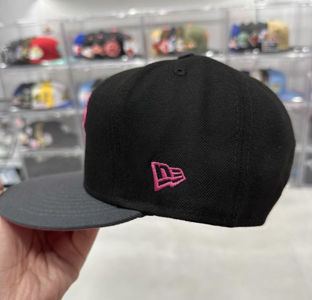New Era New Era NBA Miami Heat Flat Brim Baseball Cap J32 Size ONE SIZE - 2 Thumbnail