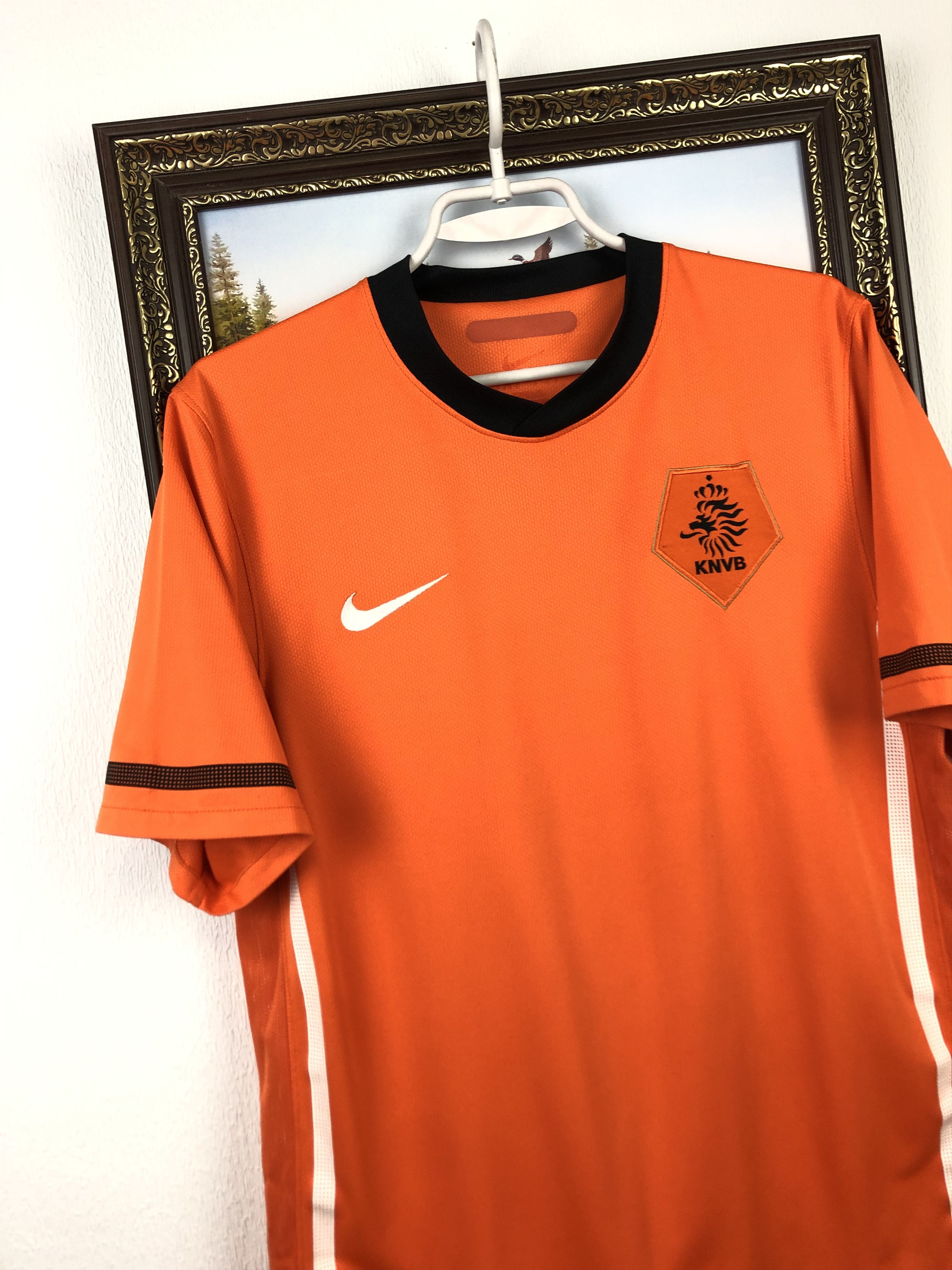 Nike Netherlands Holland shirt 2010 Soccer Nike Mens Jersey Size US M / EU 48-50 / 2 - 3 Thumbnail
