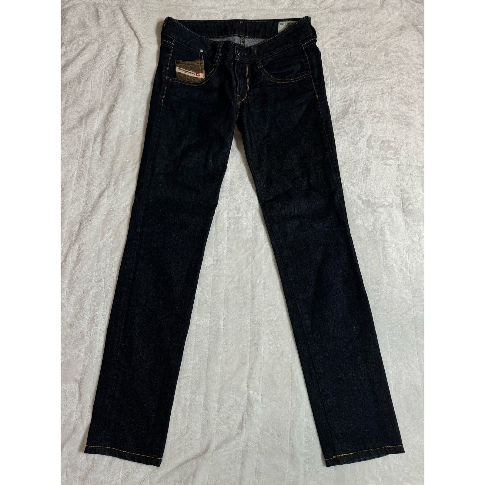 Diesel Industry Women's Dark Blue Jeans Clush Wash Sz 26x30